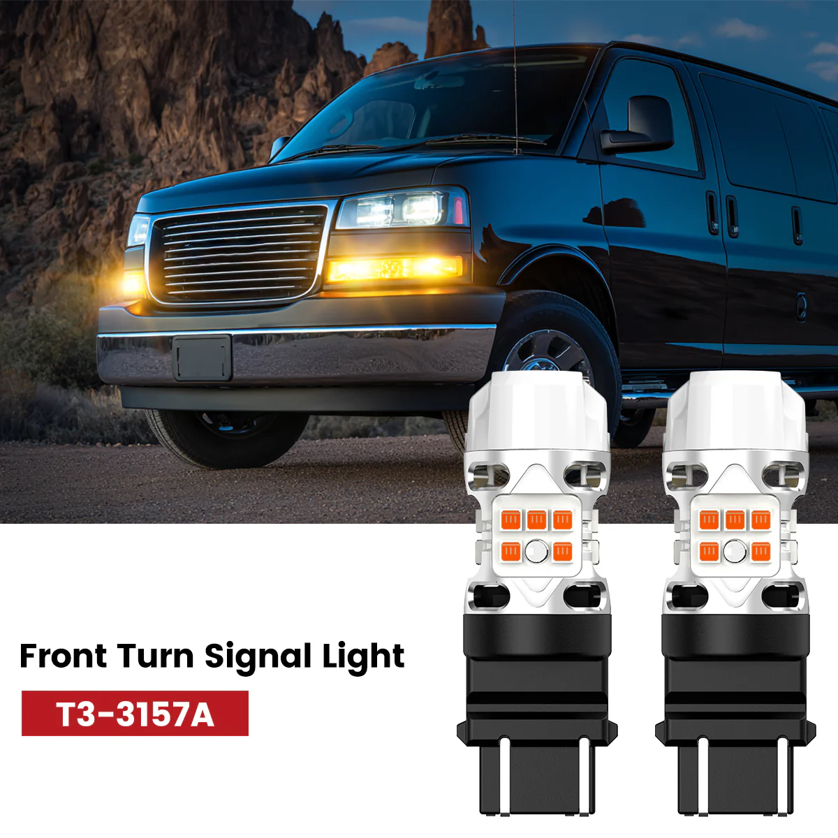 Fit for 2003-2025 GMC Savana The Brightest LED Bulbs Upgrade | Tested and Verified - Image 17