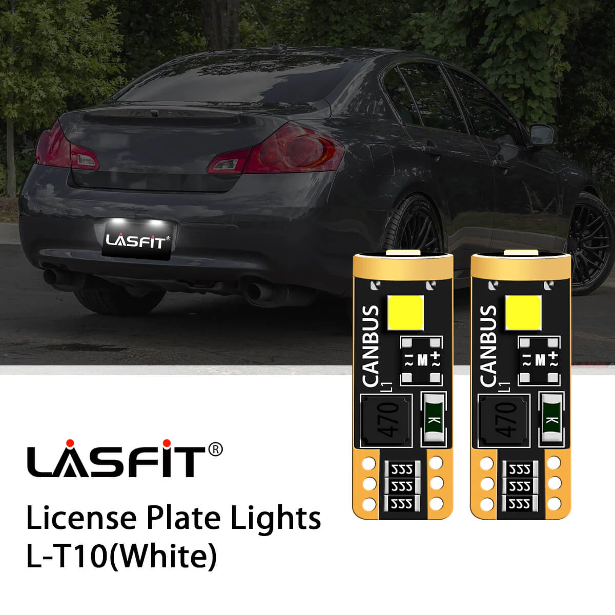 Fit for 2006-2008 Infiniti G35 D2S D2R HID to LED Bulbs Exterior Interior Lights - Image 19