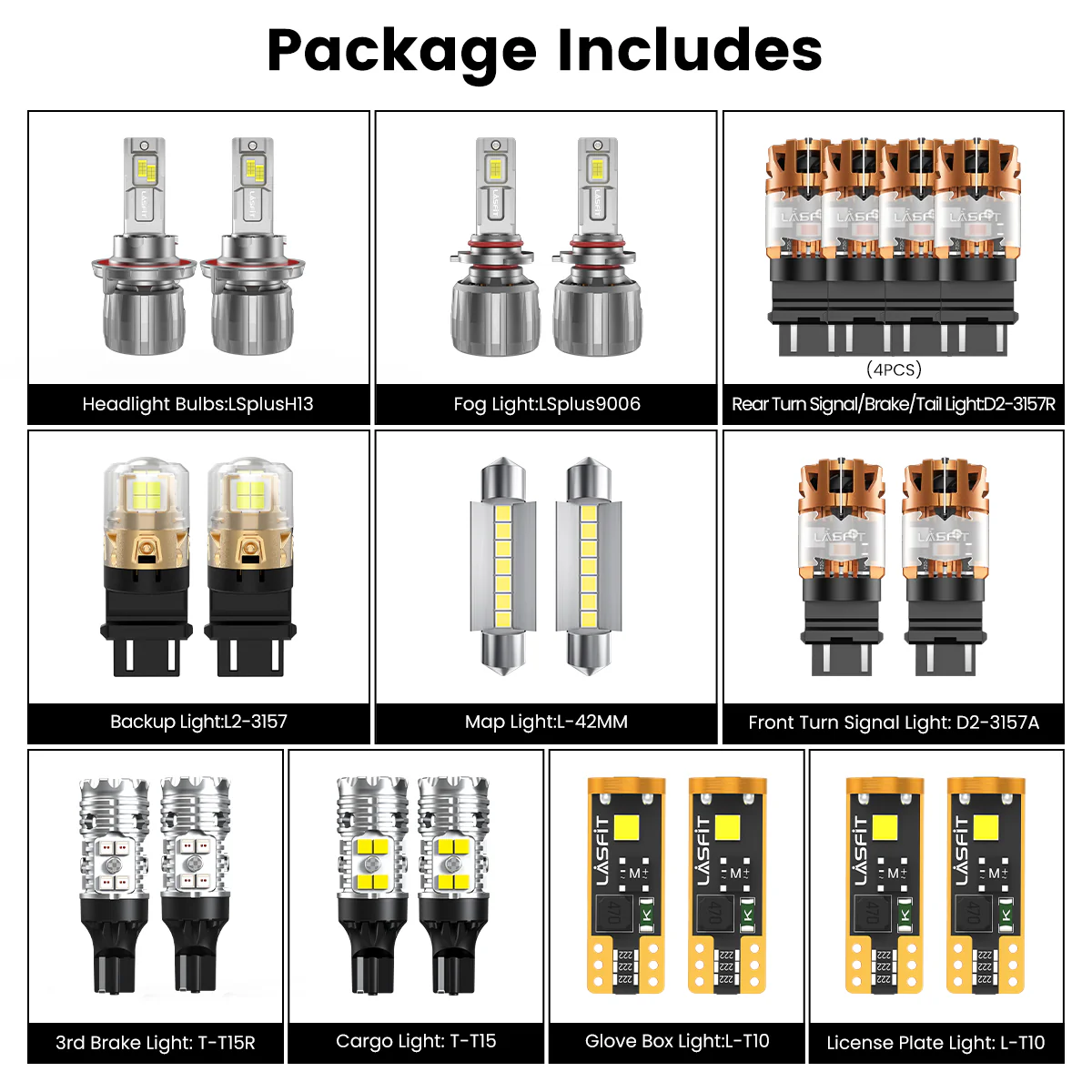 Fit for 2006-2009 Ram 2500/3500 The Brightest LED Bulbs Upgrade - Image 2