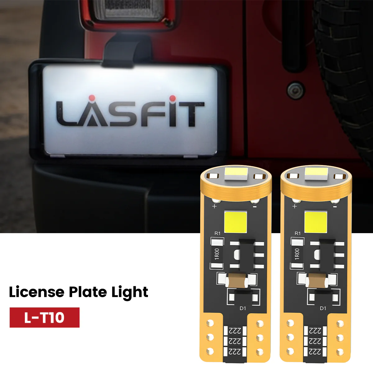 Fit for 2007-2009 Jeep Wrangler The Brightest LED Bulbs Upgrade - Image 37