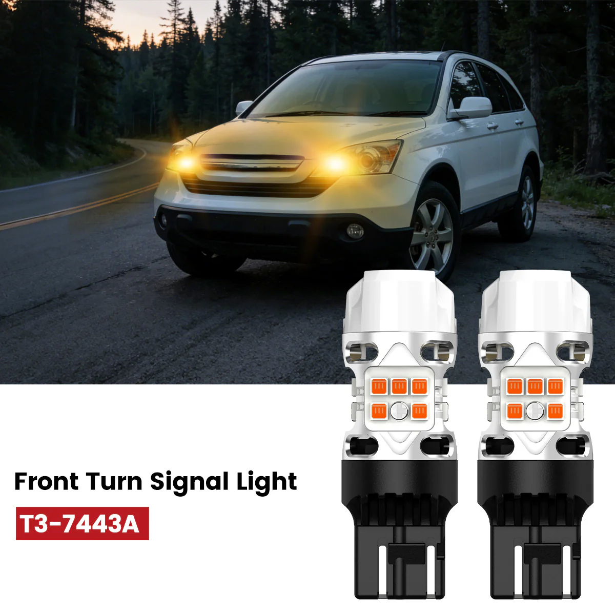Fit for 2007-2014 Honda CR-V LED Bulbs H4 Exterior Interior Bulbs Plug n Play - Image 16