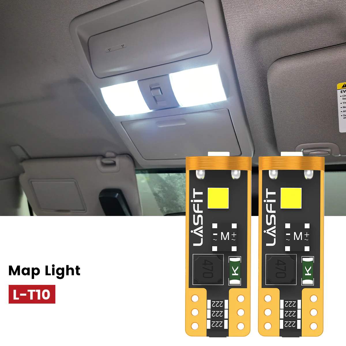 Fit for 2007-2014 Honda CR-V LED Bulbs H4 Exterior Interior Bulbs Plug n Play - Image 35