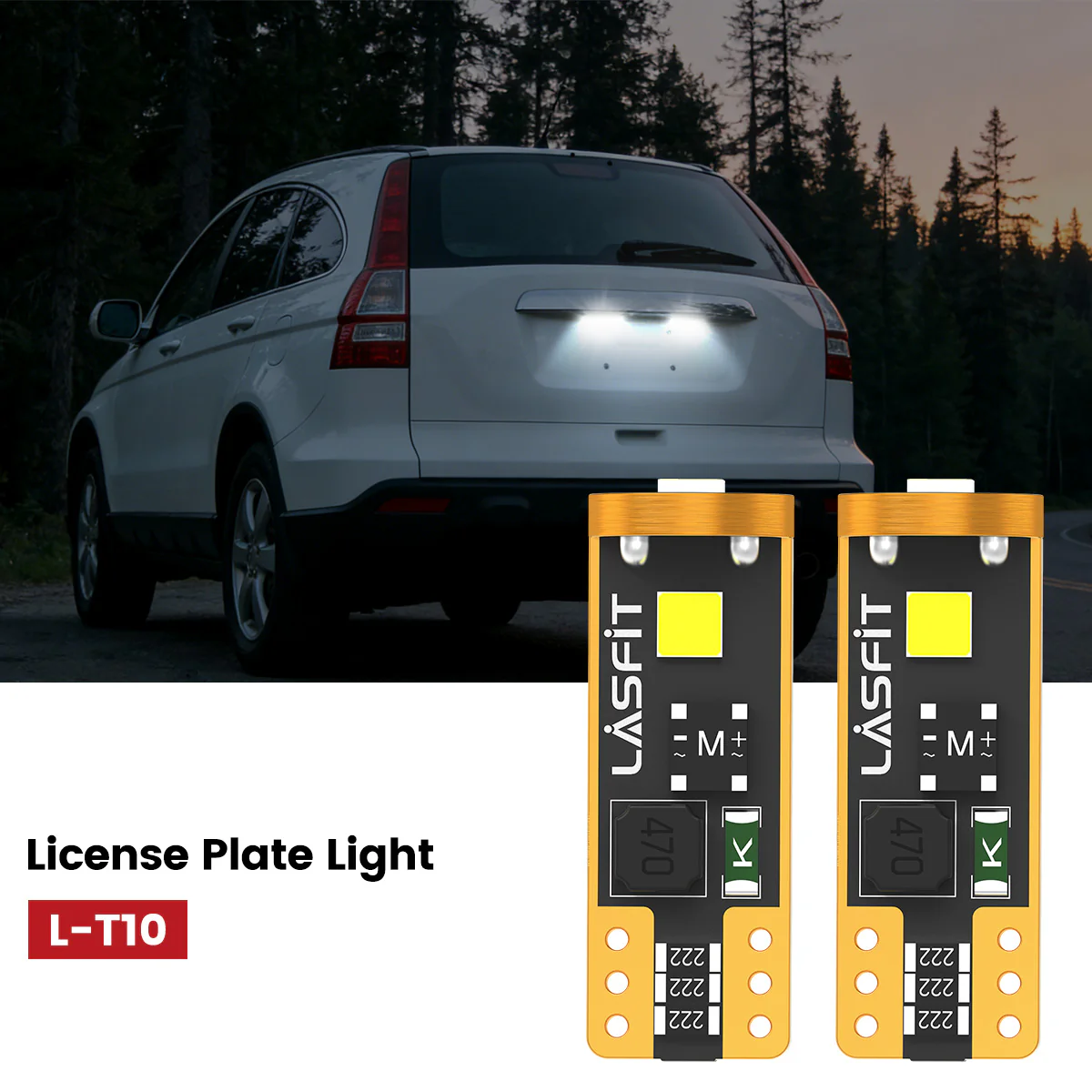 Fit for 2007-2014 Honda CR-V LED Bulbs H4 Exterior Interior Bulbs Plug n Play - Image 49