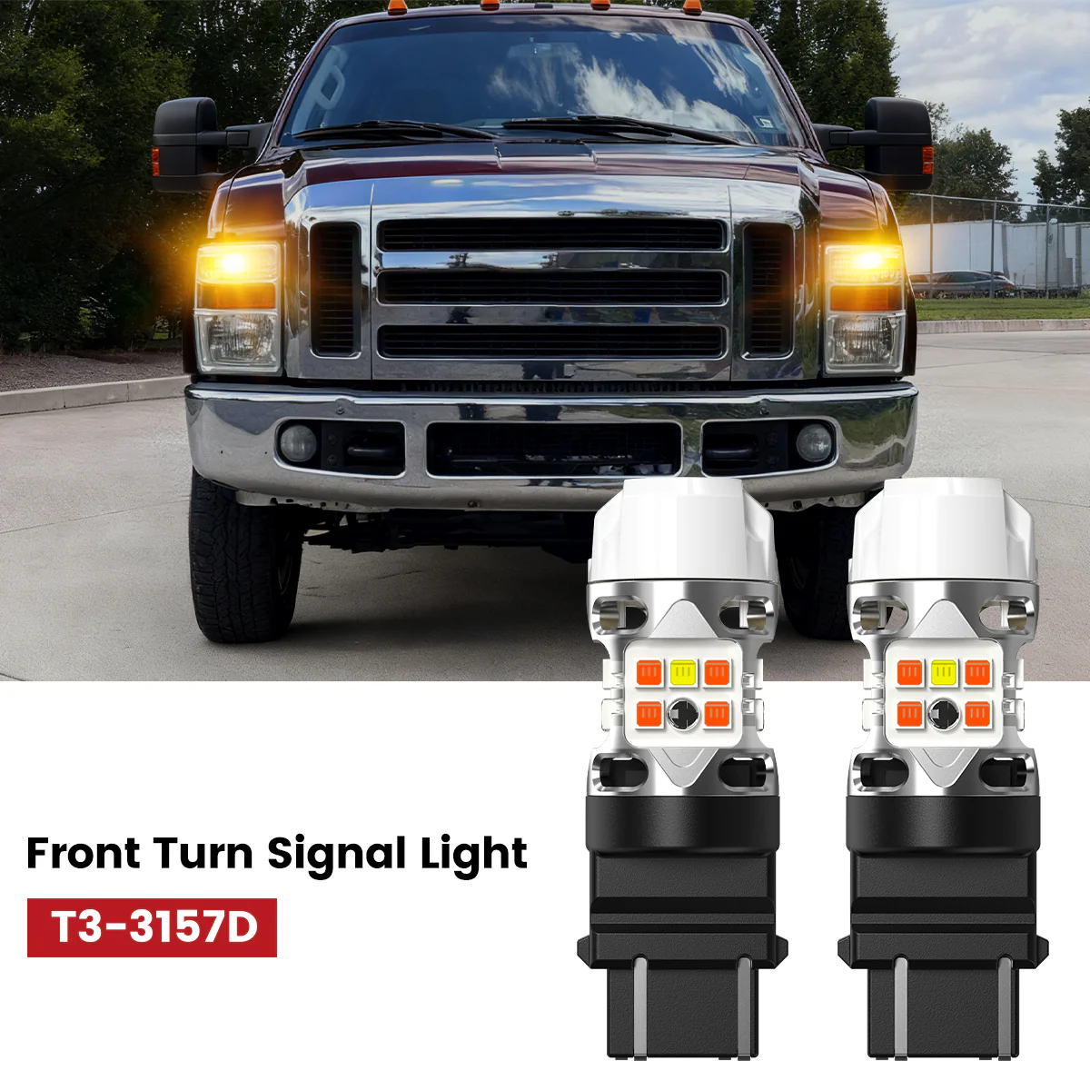 Fit for 2008-2010 Ford F-250 F-350 Super Duty The Brightest LED Bulbs Upgrade | Tested and Verified - Image 16