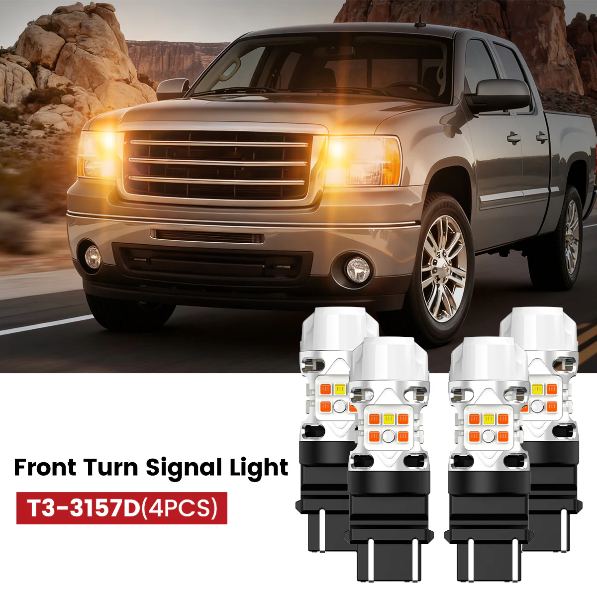 Fit for 2007-2013 GMC Sierra 1500 The Brightest LED Bulbs Upgrade | Tested and Verified - Image 44