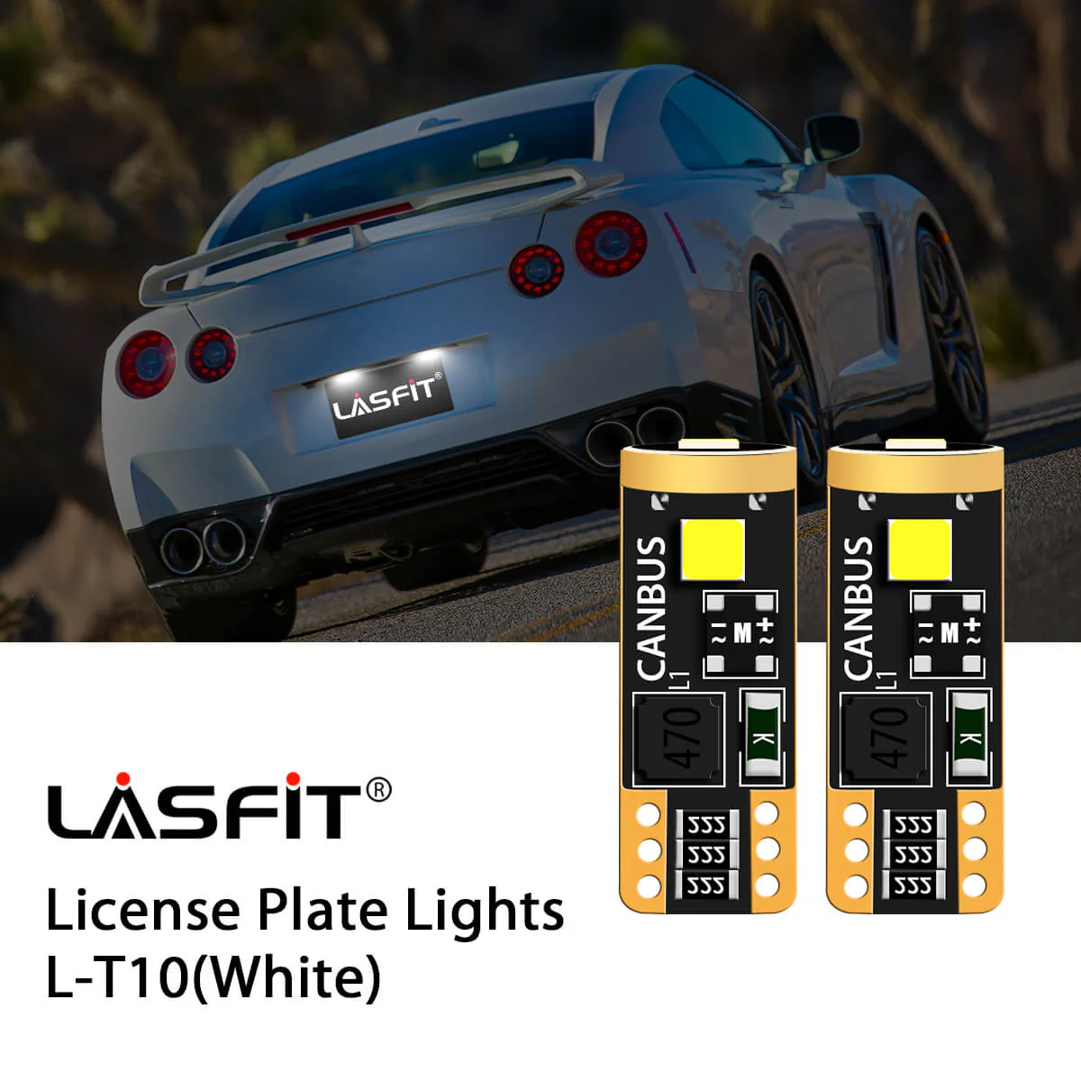 Fit for 2009-2014 Nissan GTR D2S D2R HID to LED Bulbs Conversion Kit Exterior Interior Lights - Image 24