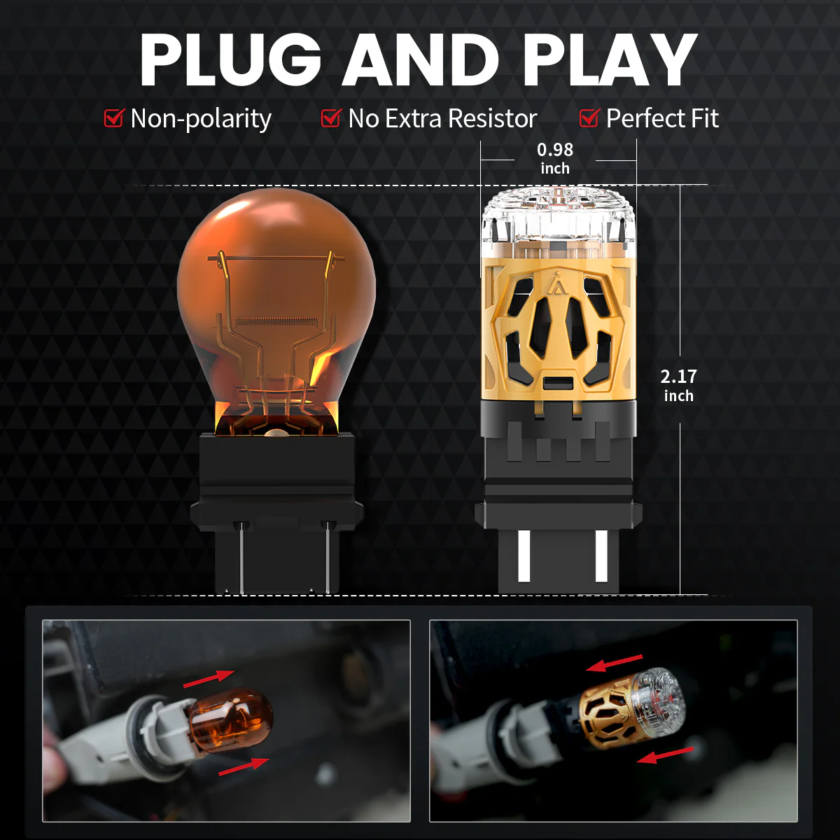 Fit for 2010-2015 Chevrolet Equinox LED Bulbs H11 9005 Exterior Interior Lights - Image 64