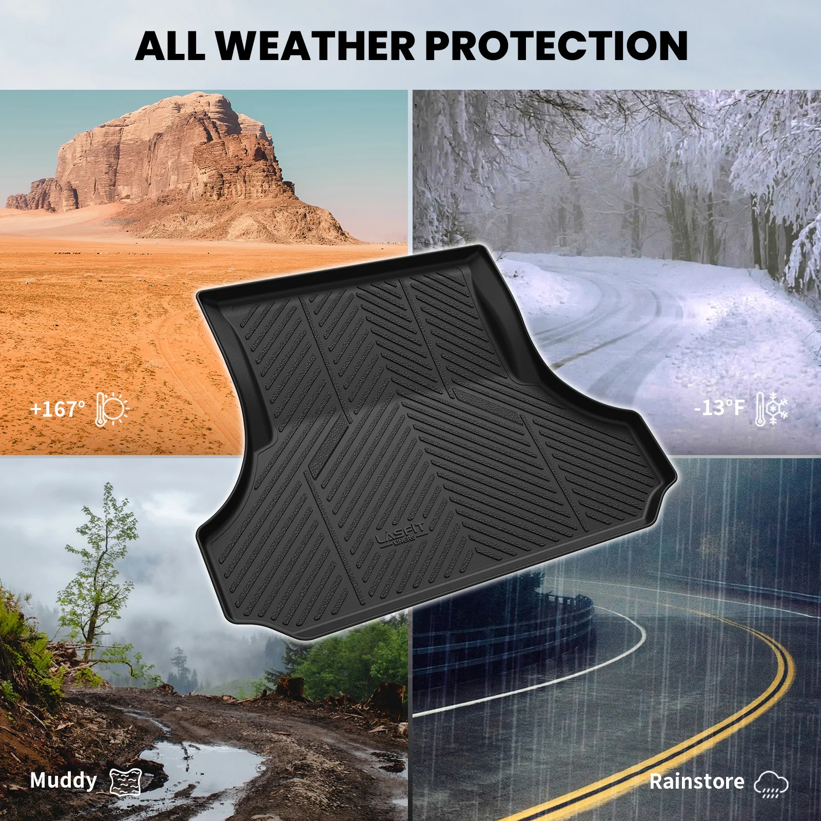 Fit for 2011-2023 Dodge Charger Floor Mats or Cargo Mat(Cargo Without Subwoofer) - Image 17