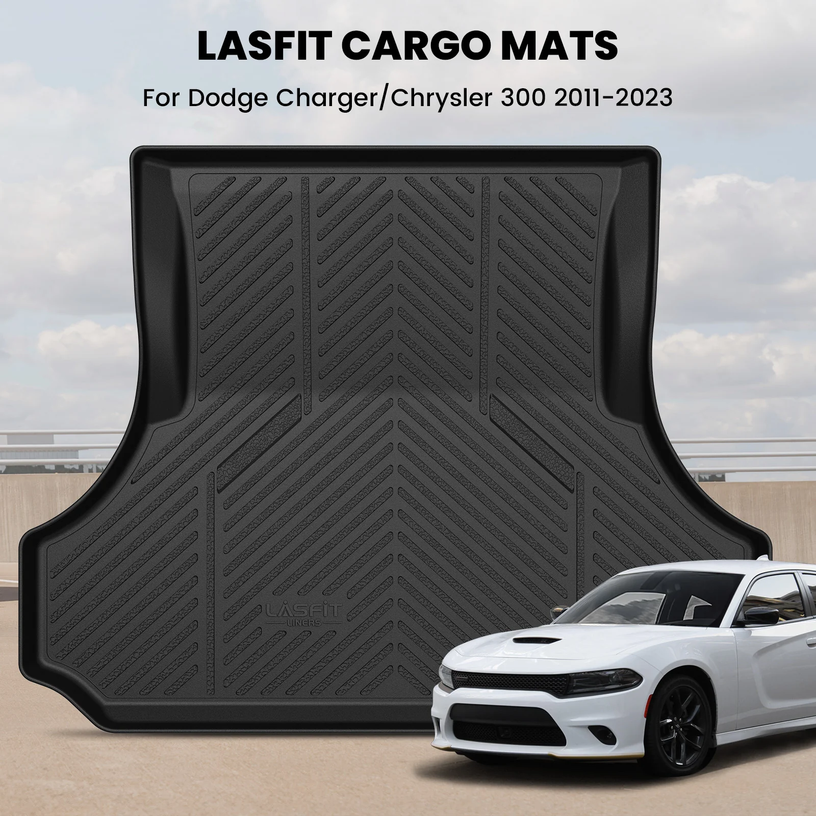 Fit for 2011-2023 Dodge Charger Floor Mats or Cargo Mat(Cargo Without Subwoofer) - Image 23