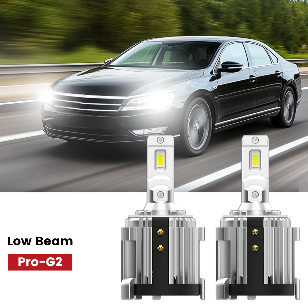 Fit for 2012-2015 Volkswagen Passat Custom H7 LED Bulbs Upgrade | Tested and Verified - Image 13