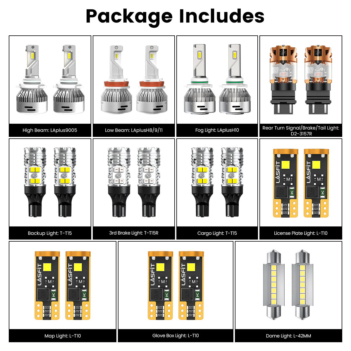 Fit for 2013-2015 Ram 2500 3500 LED Bulbs Upgrade - Image 6