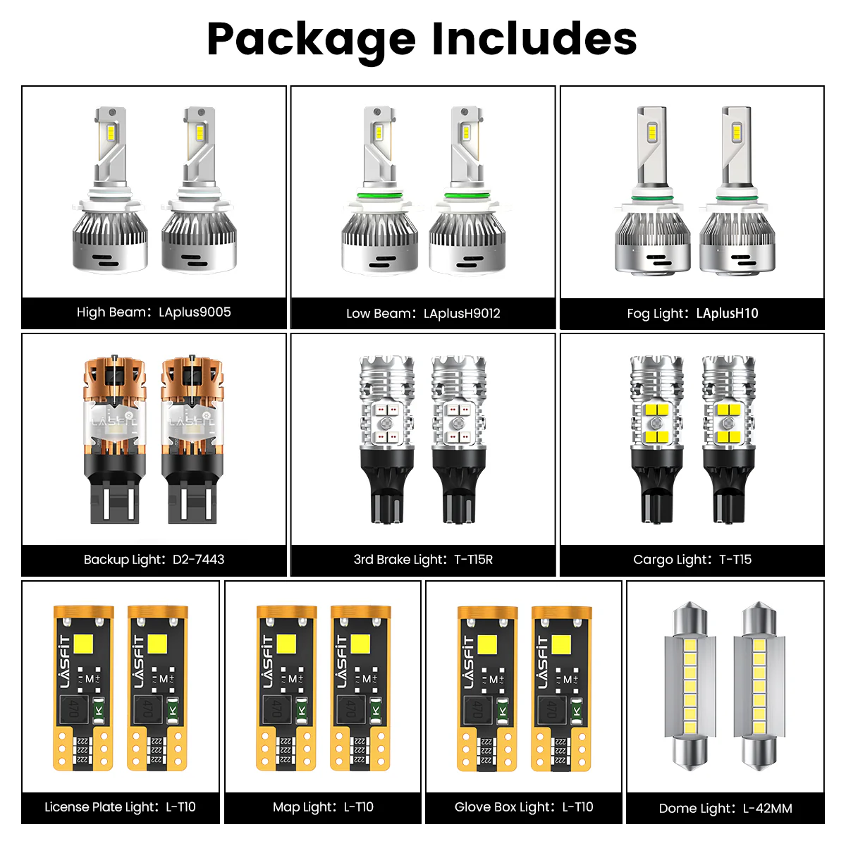 Fit for 2013-2015 Ram 2500 3500 LED Bulbs Upgrade - Image 9
