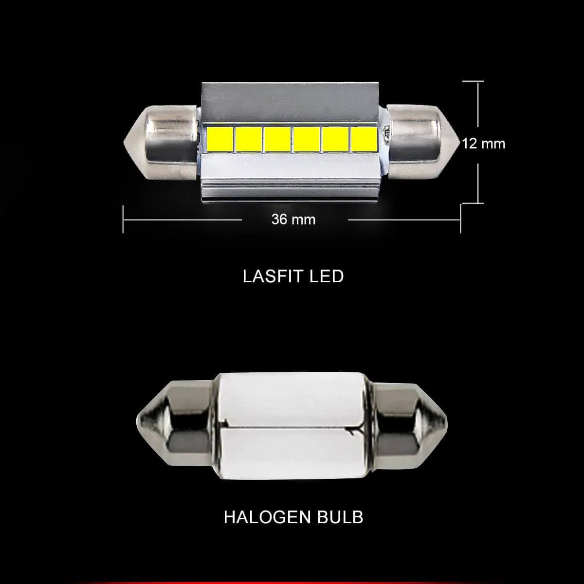 Fit for 2017-2018 Hyundai Santa Fe Custom H7 LED Bulbs Exterior Interior Lights, Santa Fe Sport Included - Image 42