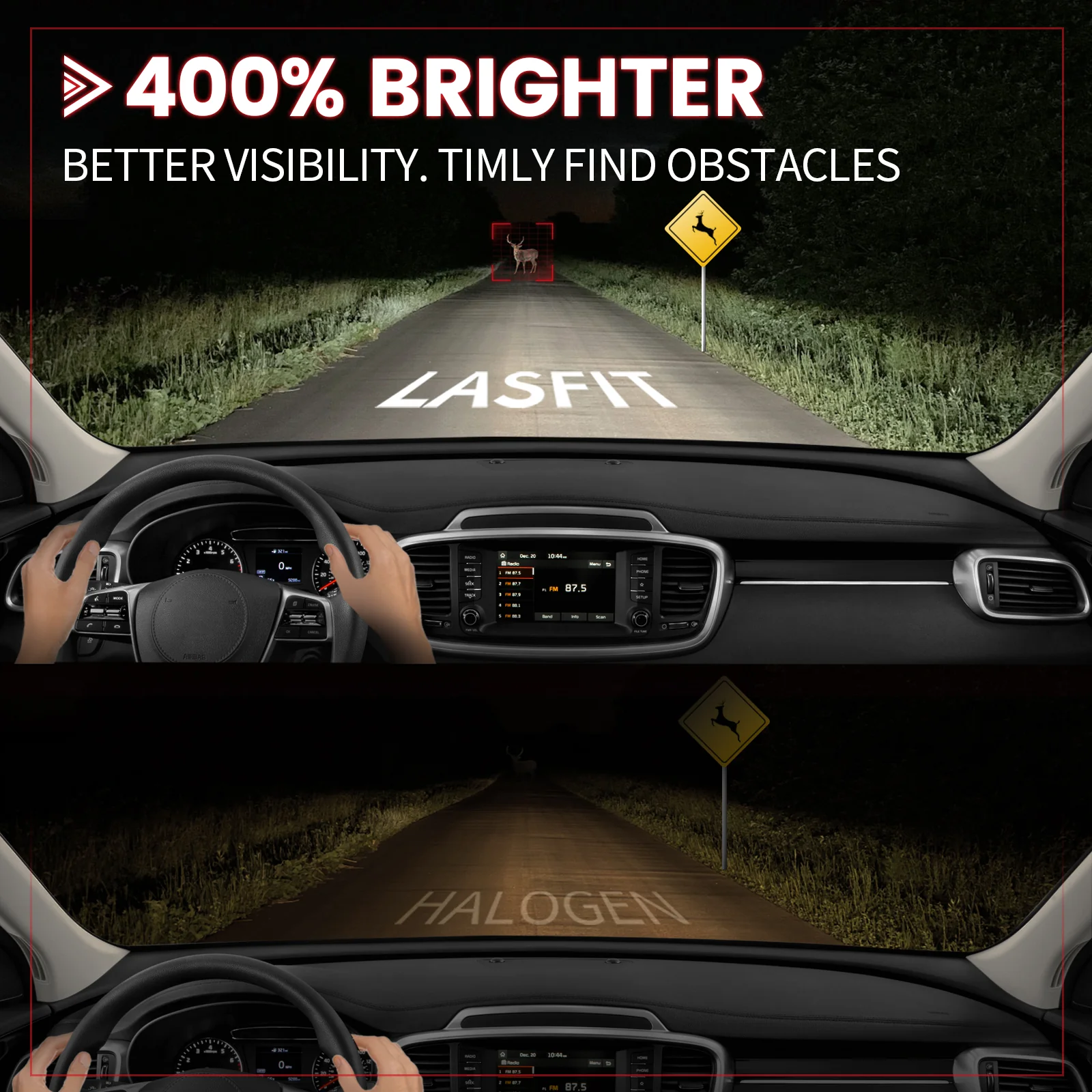 Custom Designed H7 LED Bulbs Retainer Adapter Perfect Fit for Kia / Hyundai | Pro Series - Image 7