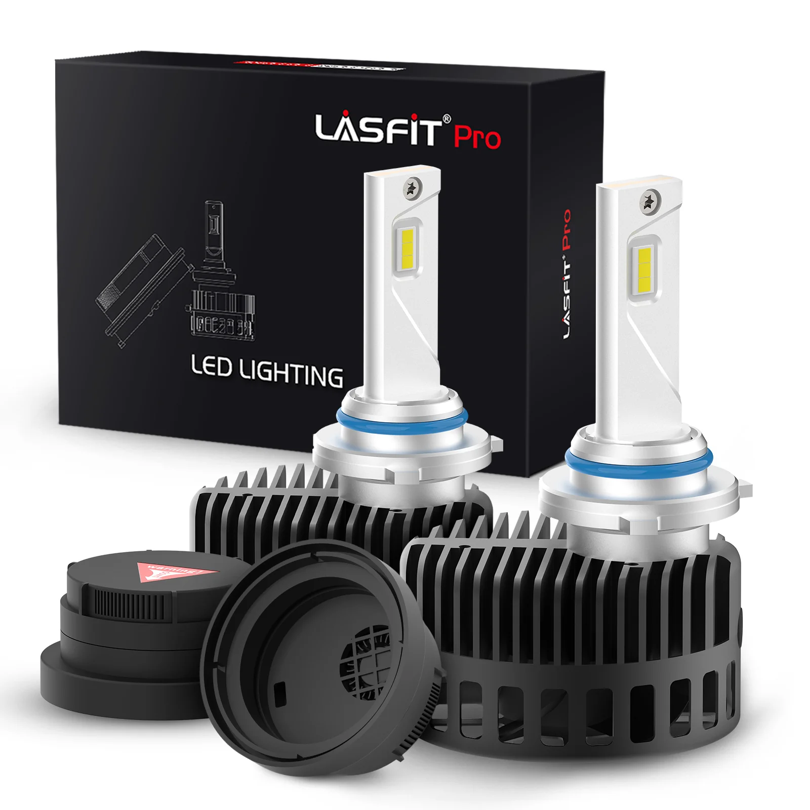 Fit for 2015-2017 Ford F-150 Custom Fit LED Bulbs Conversion Kits H11 9005 w/Dust Cover - Image 11
