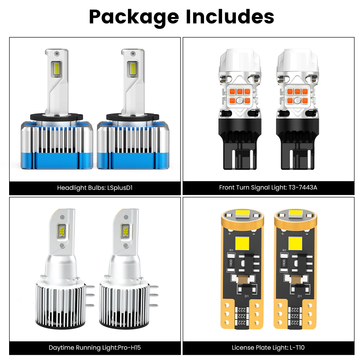 Fit for 2015-2018 Ford Edge The Brightest LED Bulbs Upgrade | Tested and Verified - Image 5