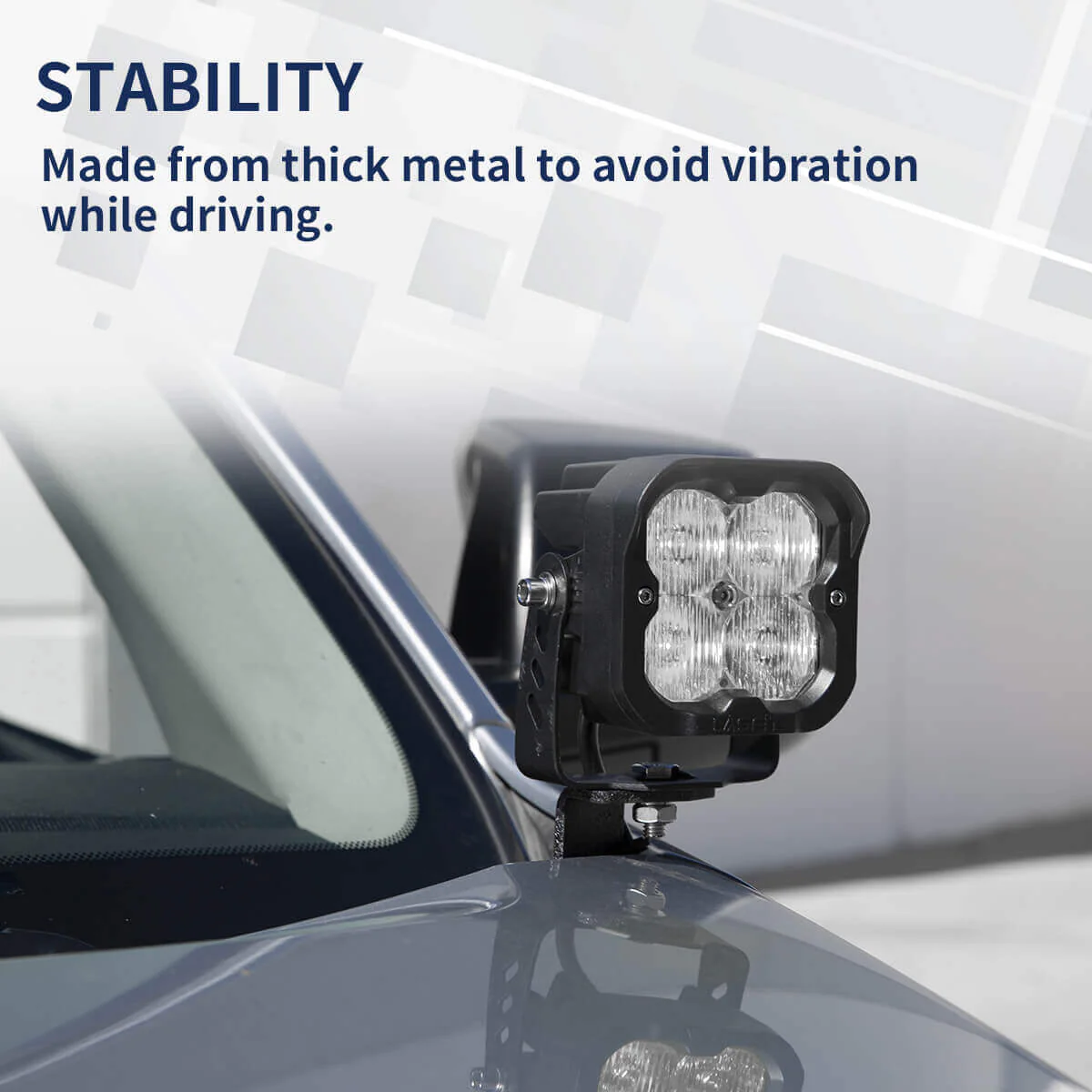 Fit For 2015-2022 Chevrolet Colorado/GMC Canyon Low Profile Ditch Light Brackets | LASFIT - Image 2