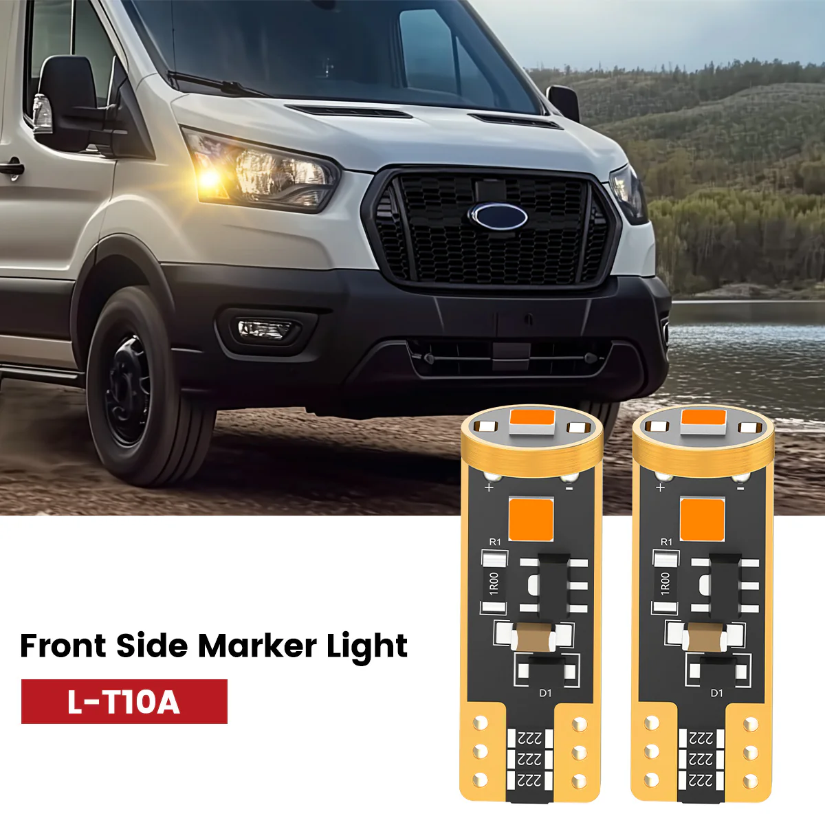 Fit for 2015-2025 Ford Transit-150/250/350 The Brightest LED Bulbs Upgrade | Tested and Verified - Image 38