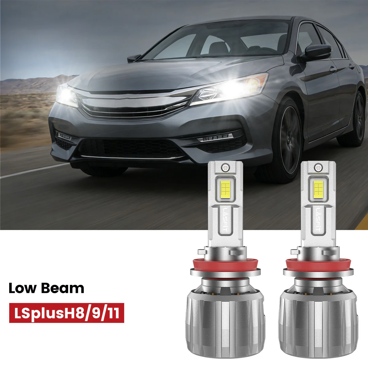 Fit for 2016-2017 Honda Accord LED Bulbs H11 9005 Exterior Interior Lights Plug and Play - Image 5