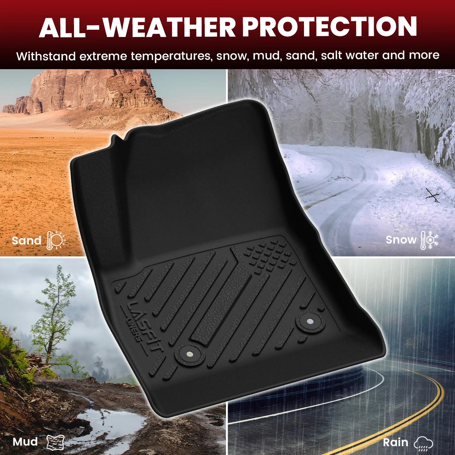 Fit for 2016-2020 Chevrolet Cruze Floor Mats or Cargo Mat, Not For 2016 Limited trim - Image 21