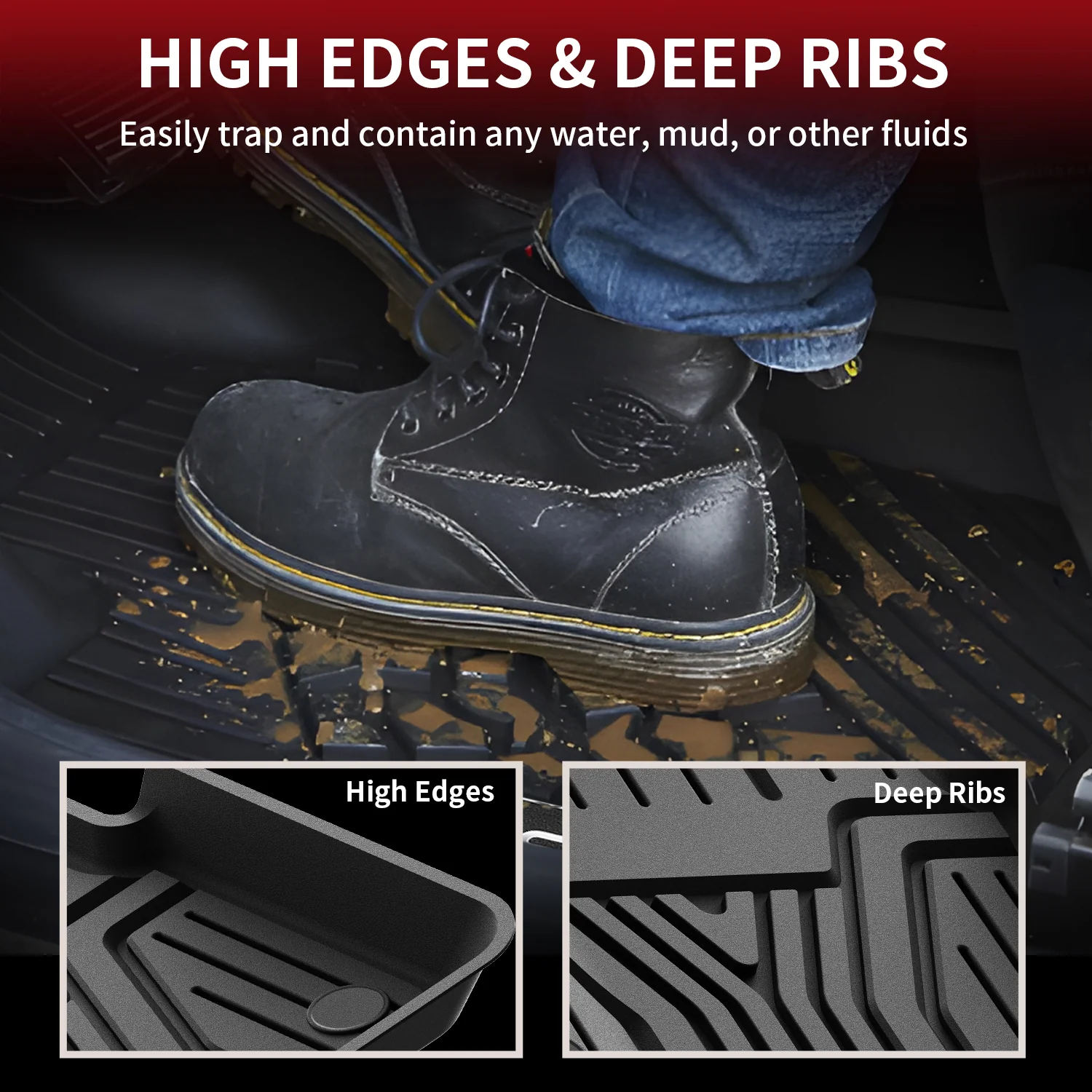 Fit for 2016-2021 Honda Civic Custom Floor Mats or Cargo Mat - Image 17