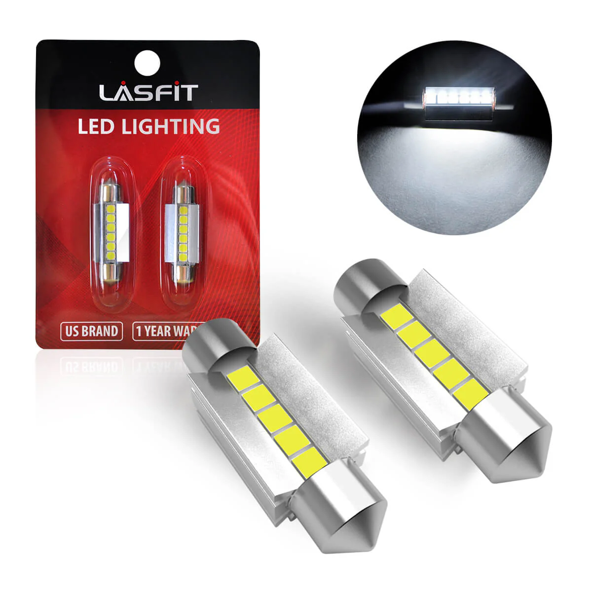 Fit for 2017-2018 Hyundai Elantra LED Bulbs 9005 H7 Exterior Interior Lights - Image 40