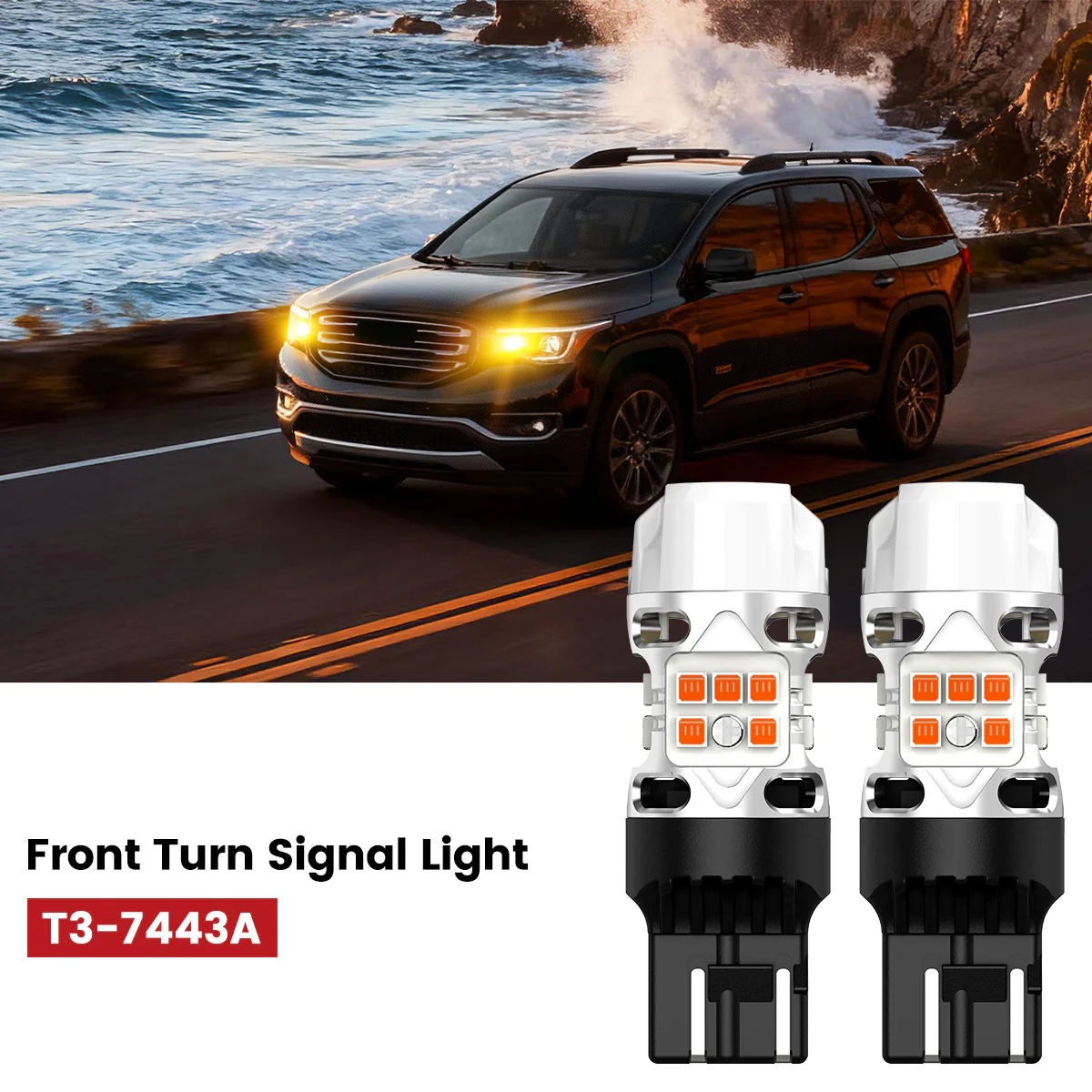 Fit for 2017-2019 GMC Acadia The Brightest LED Bulbs Upgrade | Tested and Verified - Image 19