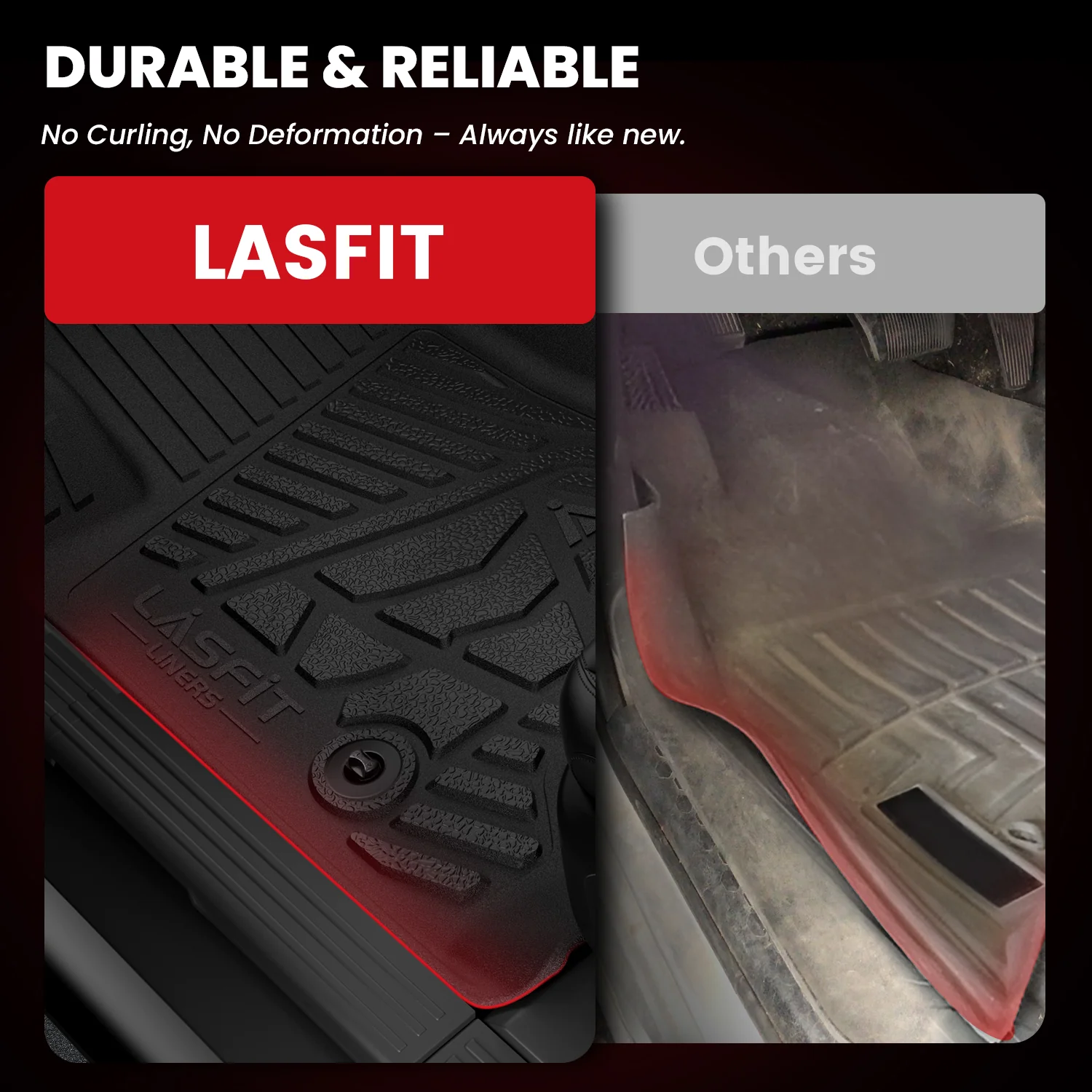 Fit for 2019-2026 GMC Sierra & Sierra Denali 1500 Floor Mats, Fit Carpet Floor Only, Not Fit 2019 Sierra LD - Image 62