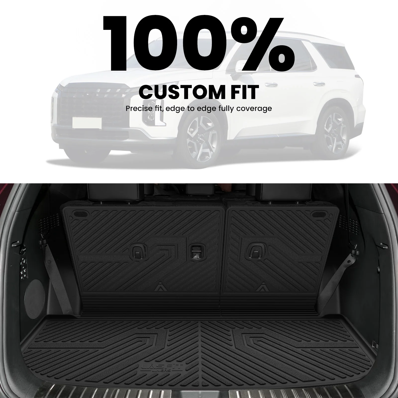 Fit for 2020-2025 Hyundai Palisade Custom Floor Mats or Seatback & Cargo Mat - Image 16