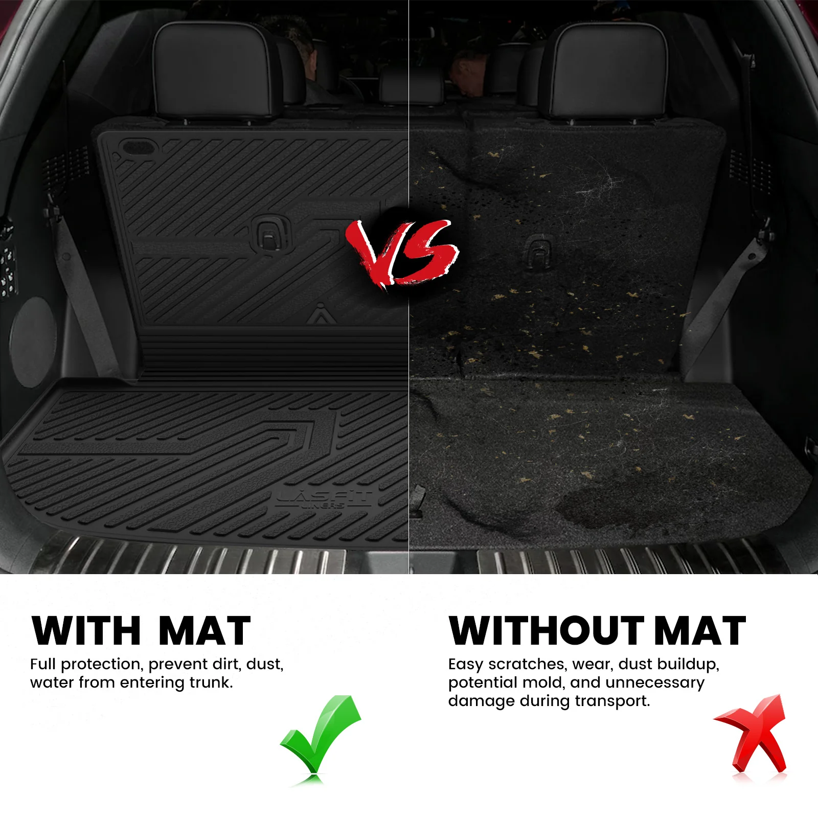 Fit for 2020-2025 Hyundai Palisade Custom Floor Mats or Seatback & Cargo Mat - Image 20