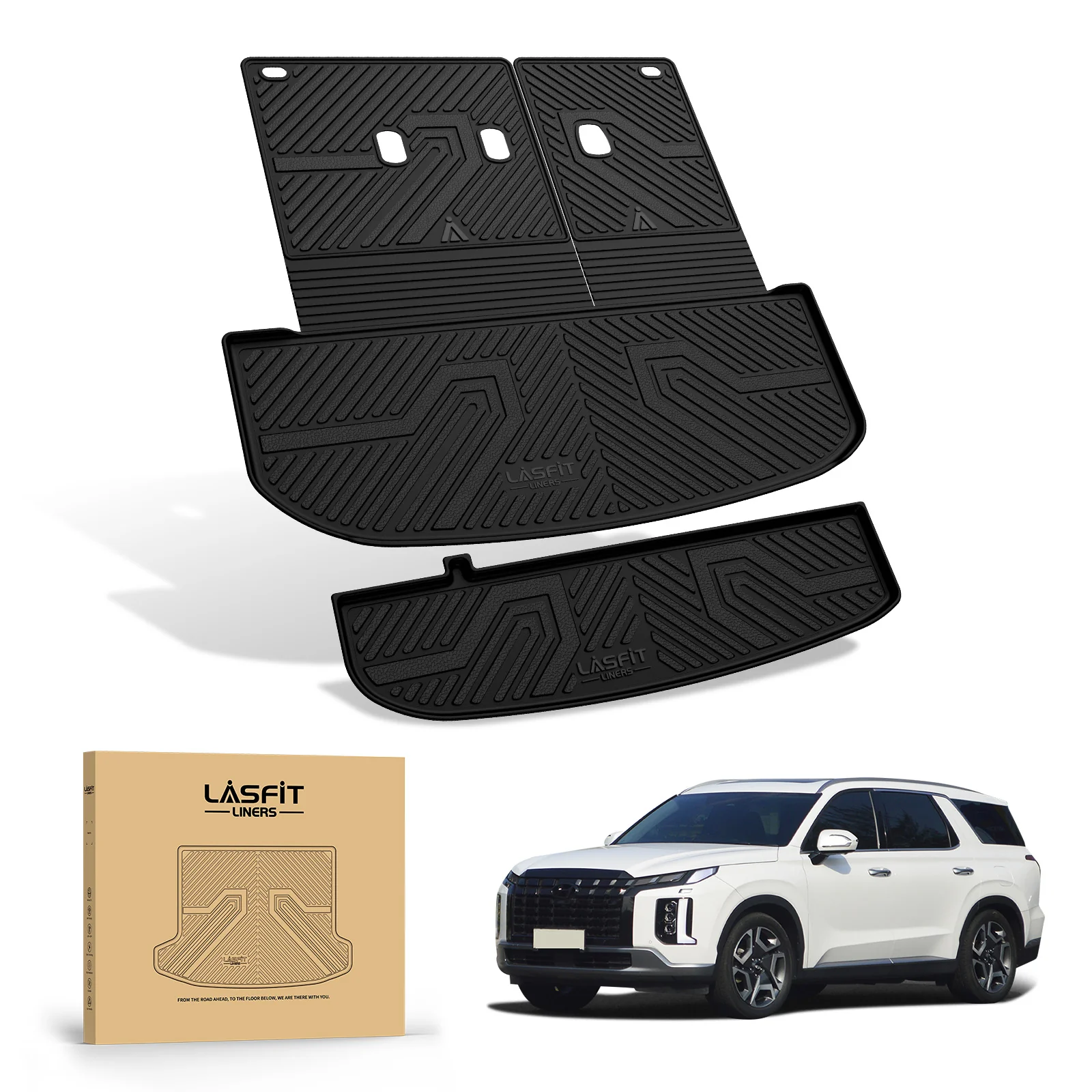 Fit for 2020-2025 Hyundai Palisade Custom Floor Mats or Seatback & Cargo Mat - Image 21