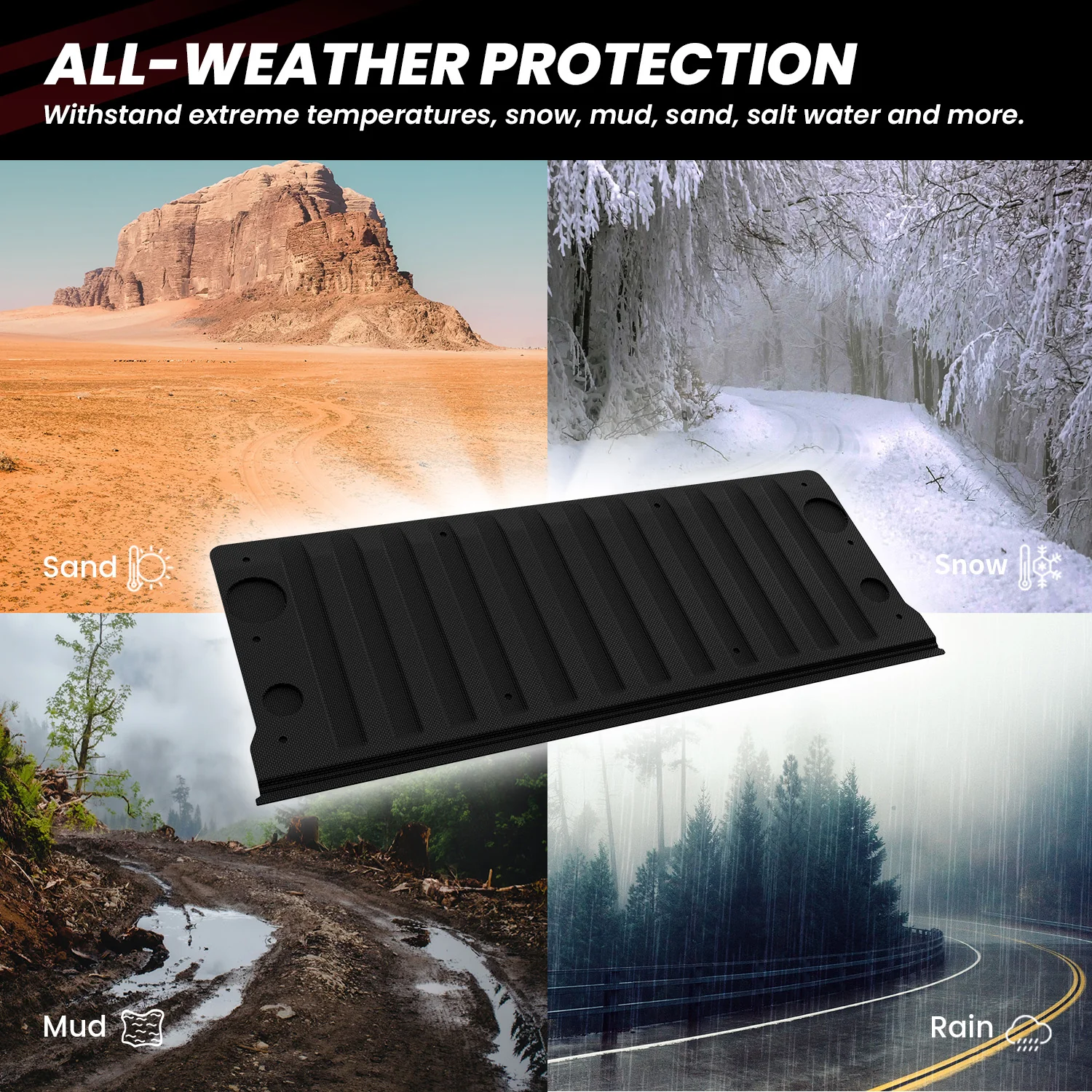 Fit for 2019-2026 Chevrolet Silverado 1500 Truck Bed Mat or Tailgate Mat, Not for 2019 Silverado LD - Image 17