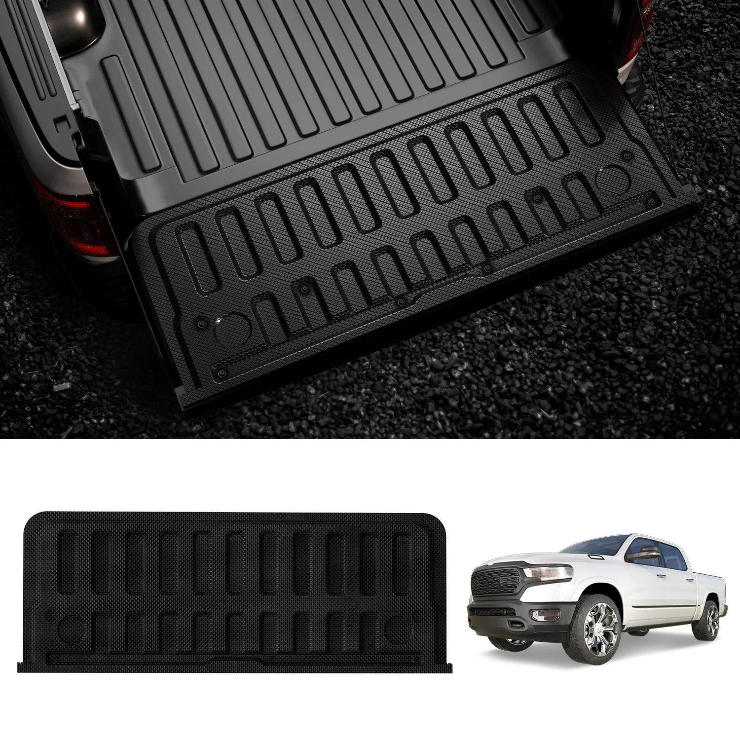 Fit for 2019-2026 Ram 1500 Truck Tailgate Mat - Image 8
