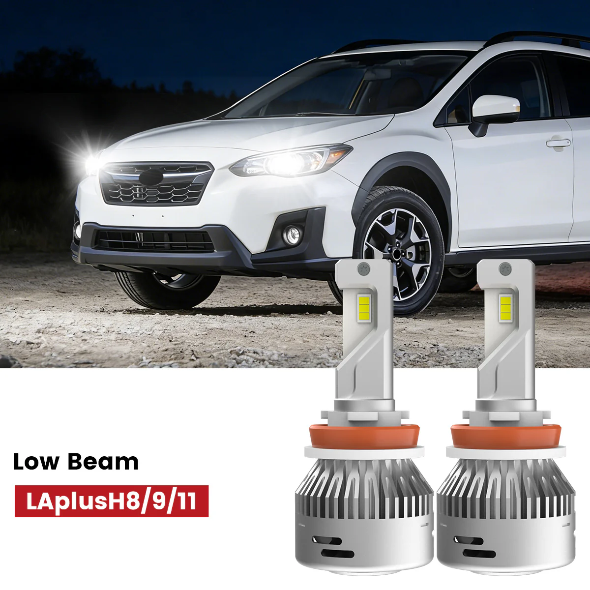 Fit for 2018-2021 Subaru Crosstrek LED Bulbs H11 Exterior Interior Lights Plug and Play - Image 5