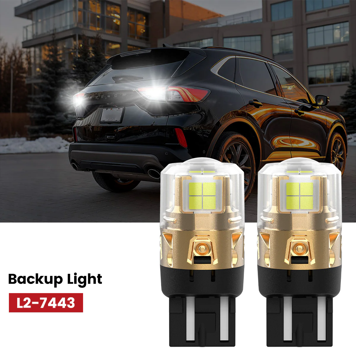 Fit for 2020-2022 Ford Escape The Brightest LED Bulbs Upgrade | Tested and Verified - Image 28