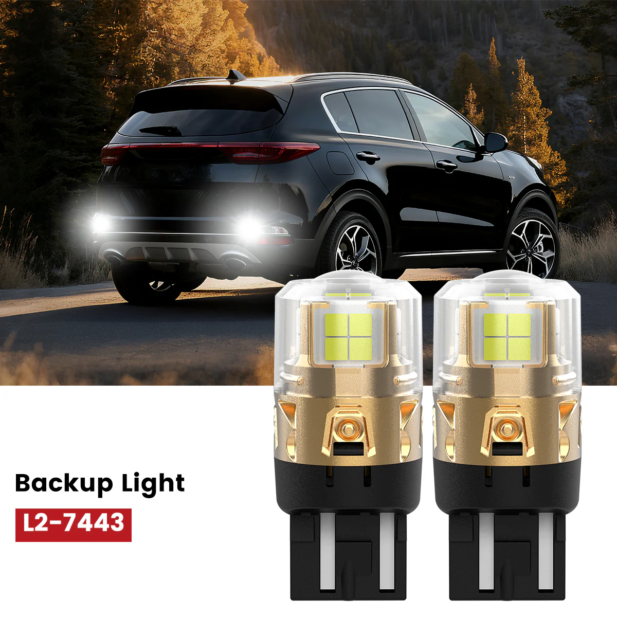 Fit for 2020-2022 Kia Sportage The Brightest LED Bulbs Upgrade | Tested and Verified - Image 27