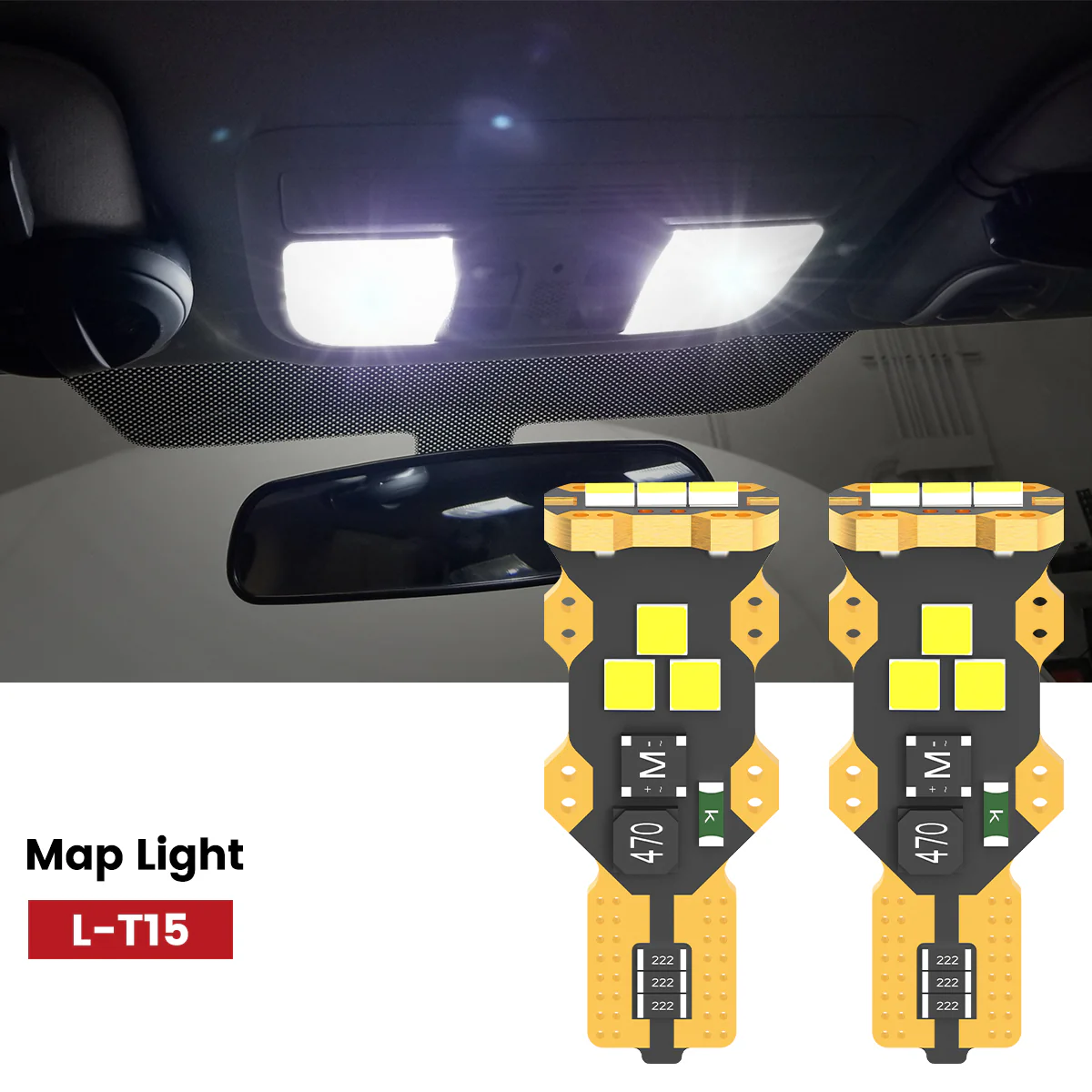 Fit for 2020-2022 Kia Sportage The Brightest LED Bulbs Upgrade | Tested and Verified - Image 31