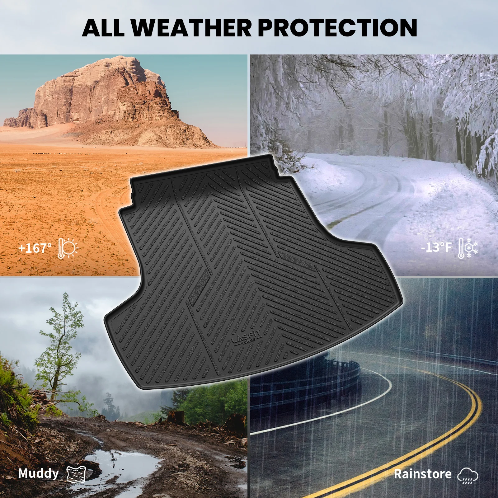 Fit for 2020-2026 Hyundai Sonata Floor Mats or Cargo Mat, Don't Fit Hybrid - Image 40