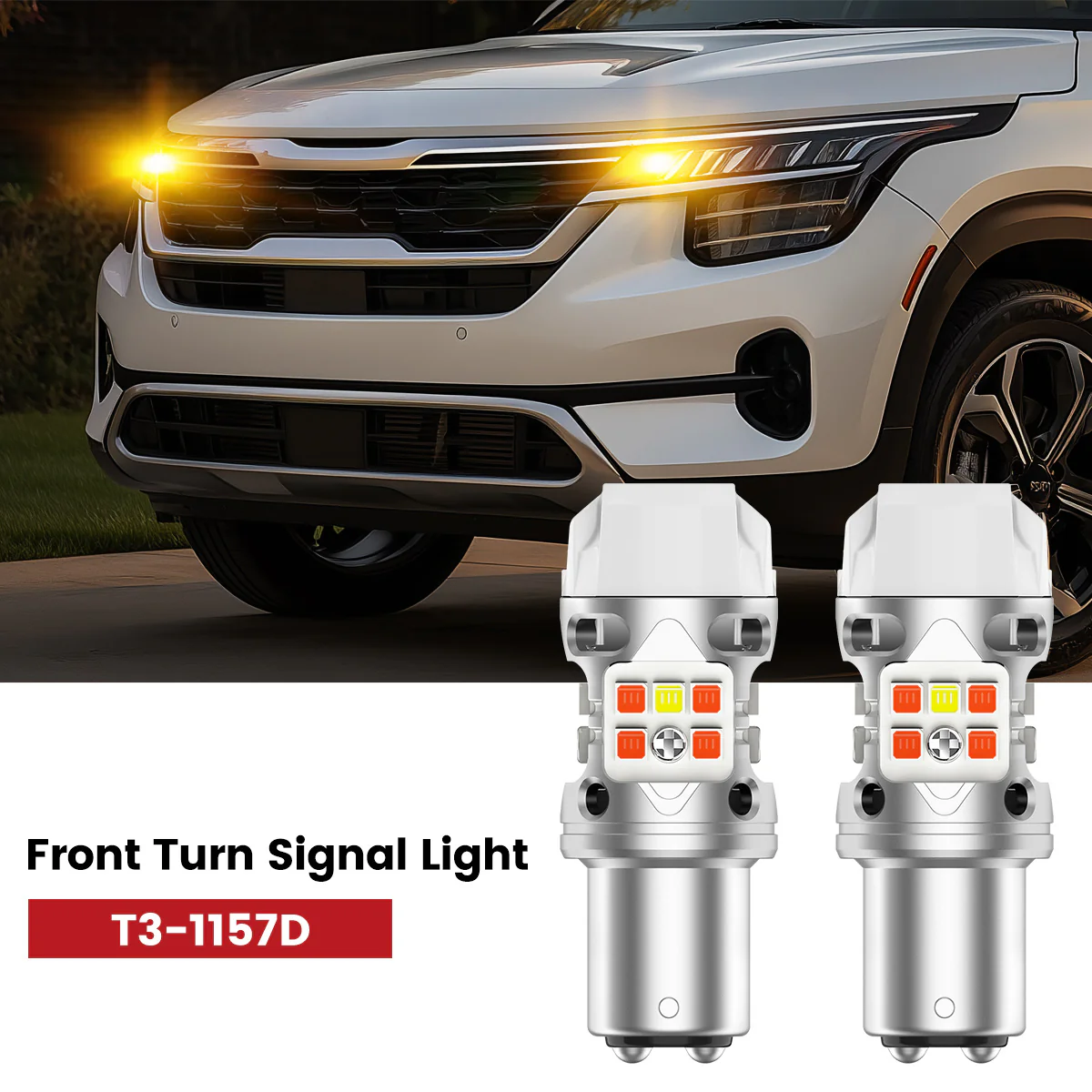 Fit for 2021-2023 Kia Seltos The Brightest LED Bulbs Upgrade | Tested and Verified - Image 24