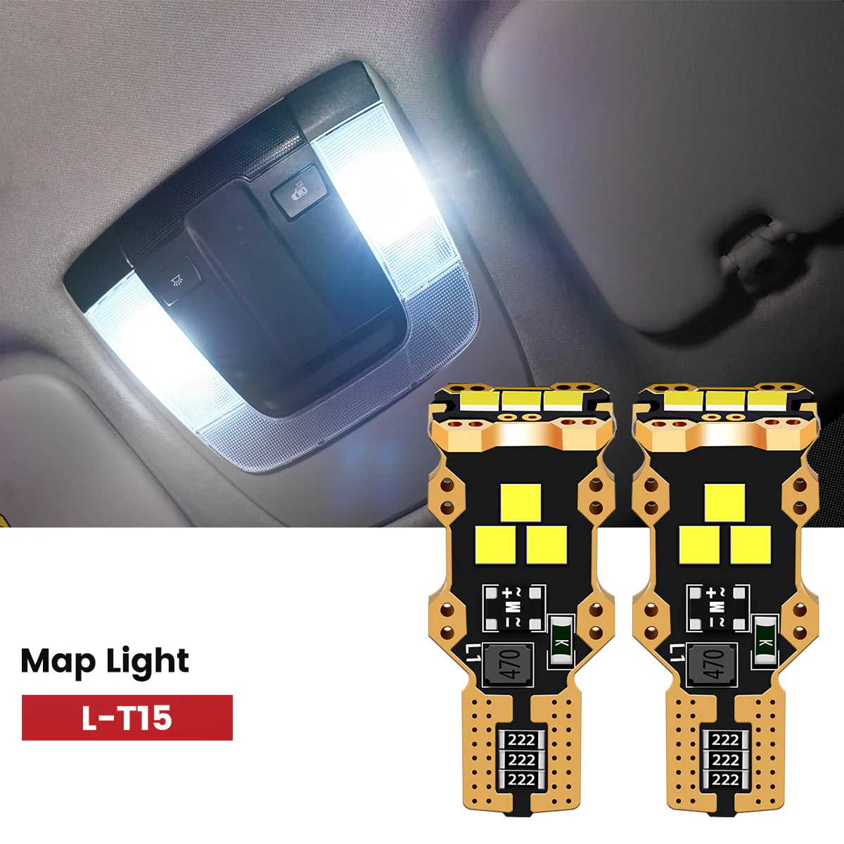 Fit for 2021-2023 Kia Seltos The Brightest LED Bulbs Upgrade | Tested and Verified - Image 40