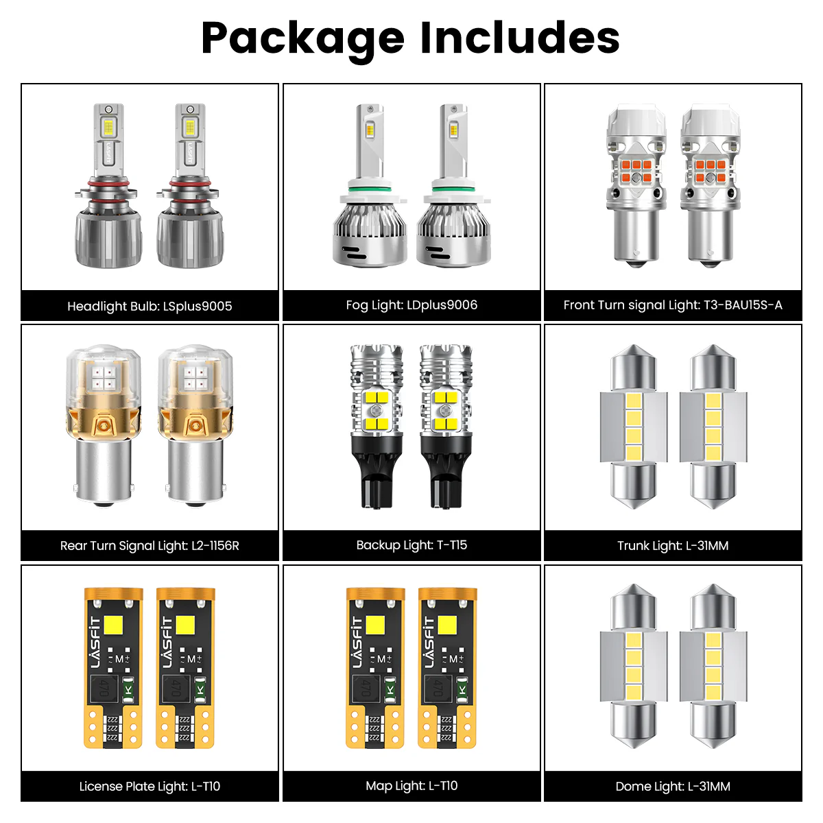 Fit for 2021-2023 Kia Seltos The Brightest LED Bulbs Upgrade | Tested and Verified - Image 6
