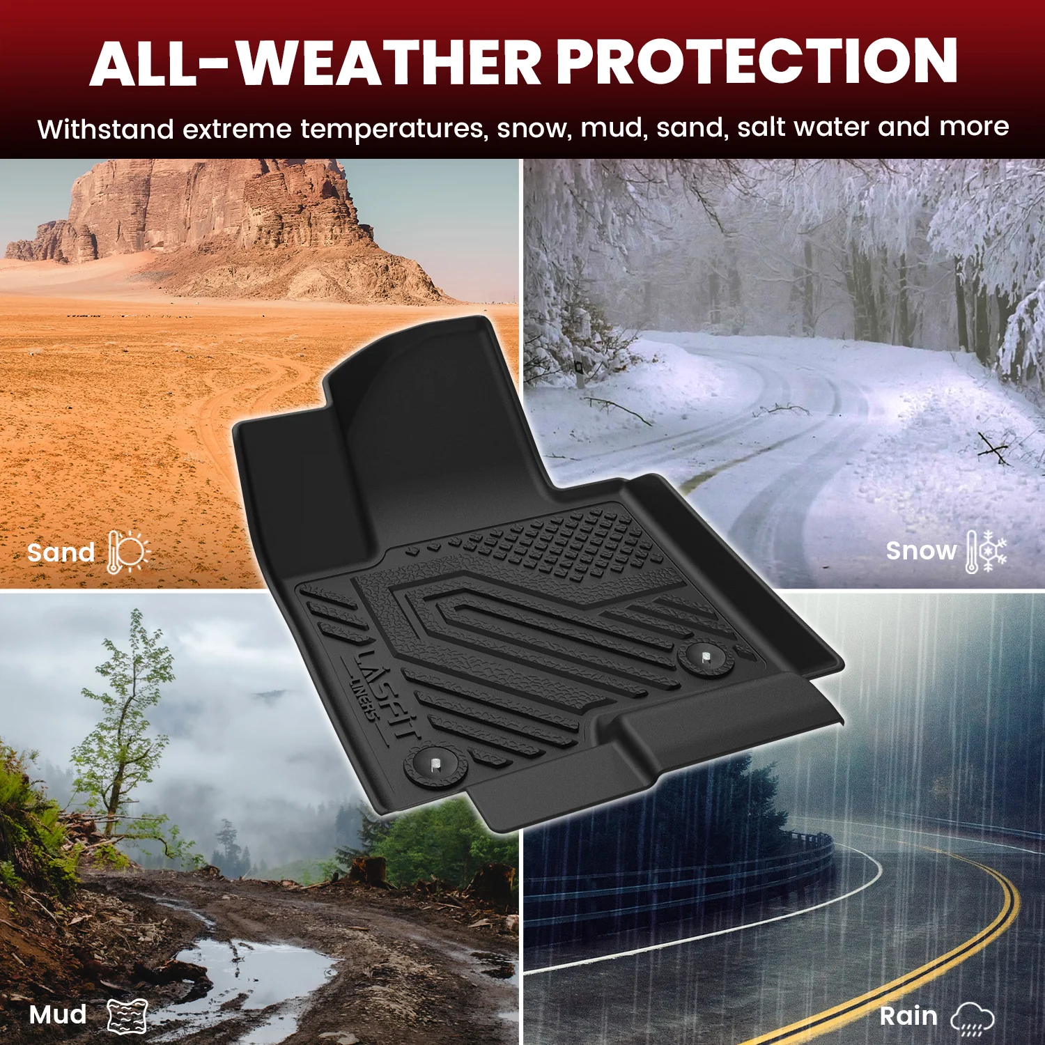 Fit for 2021-2024 Kia K5 Floor Mats or Cargo Mat - Image 16