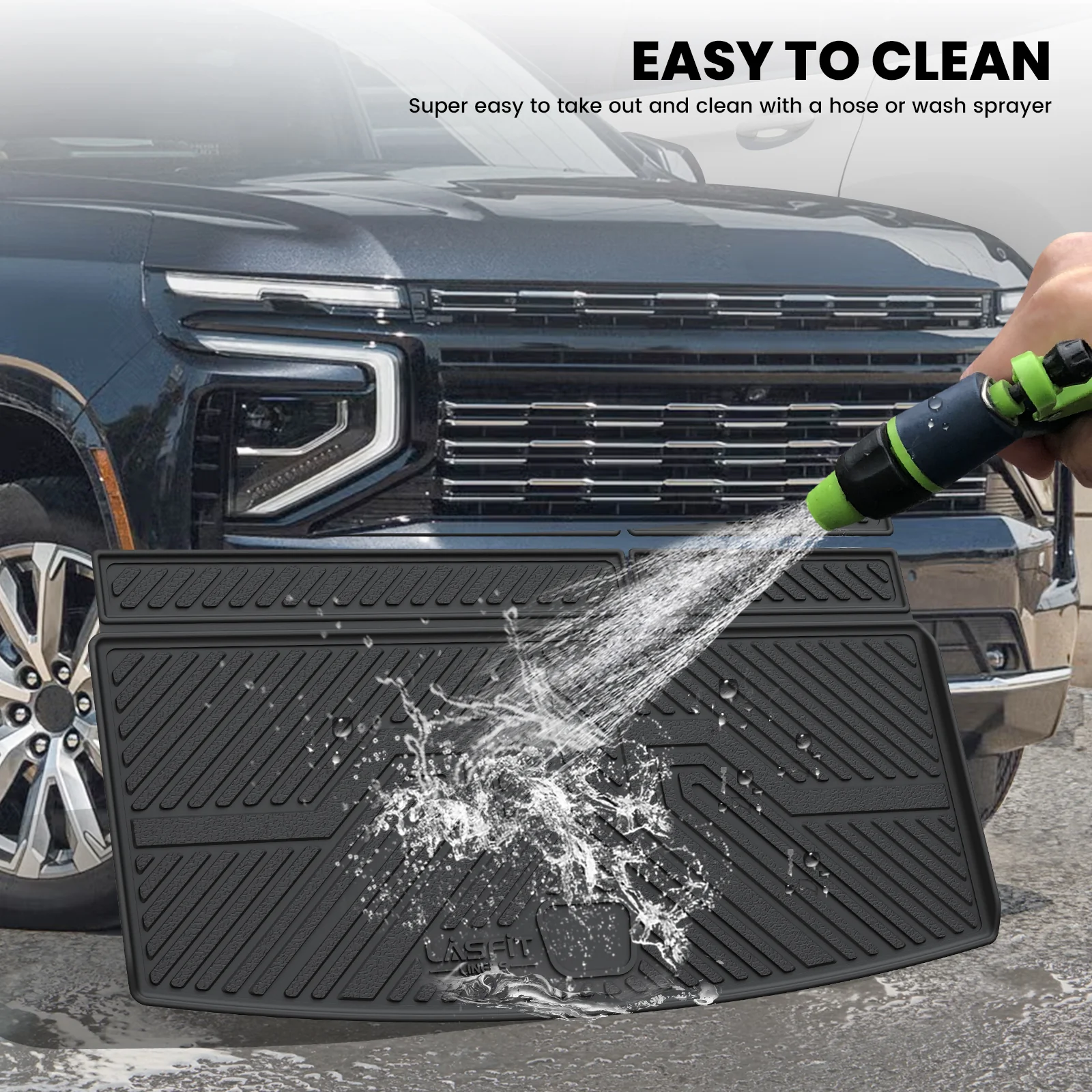 Fit for 2021-2026 GMC Yukon Floor Mats or Seatback & Cargo Mat, Not Fit Yukon XL - Image 32