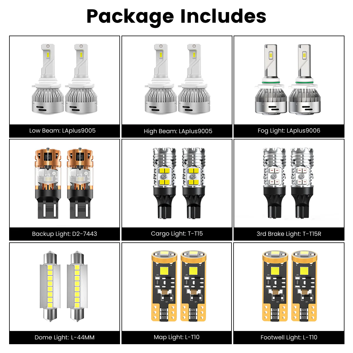 Fit for 2019-2024 Ram 1500 Classic LED Bulbs Upgrade | Tested and Verified - Image 2