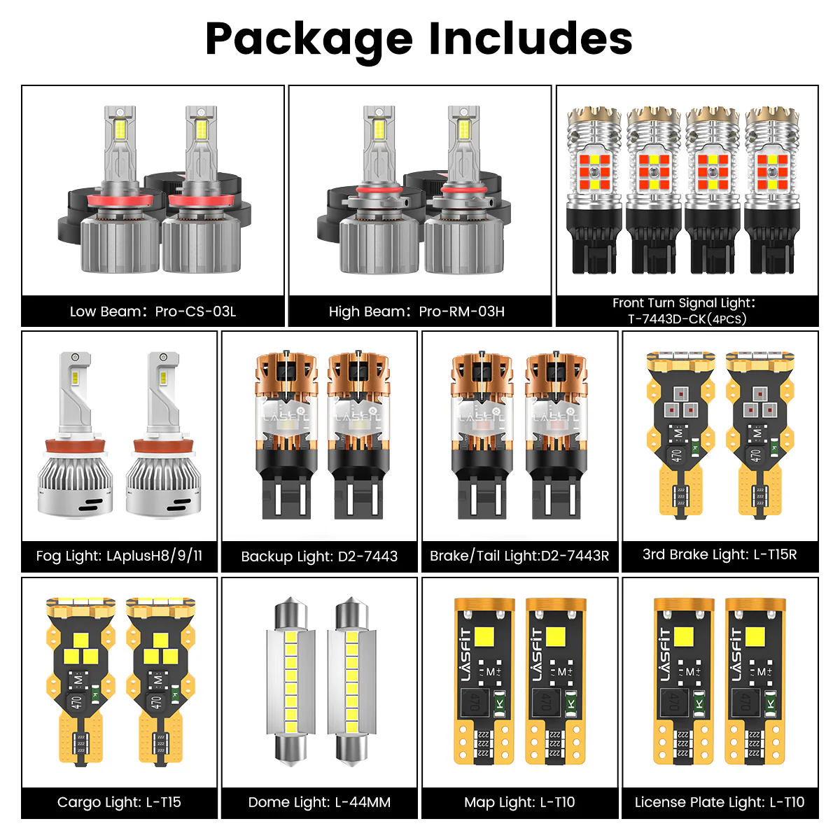 Custom Engineered for 2019-2024 Ram HD 2500/3500 LED Bulbs Upgrade | Tested and Verified - Image 2