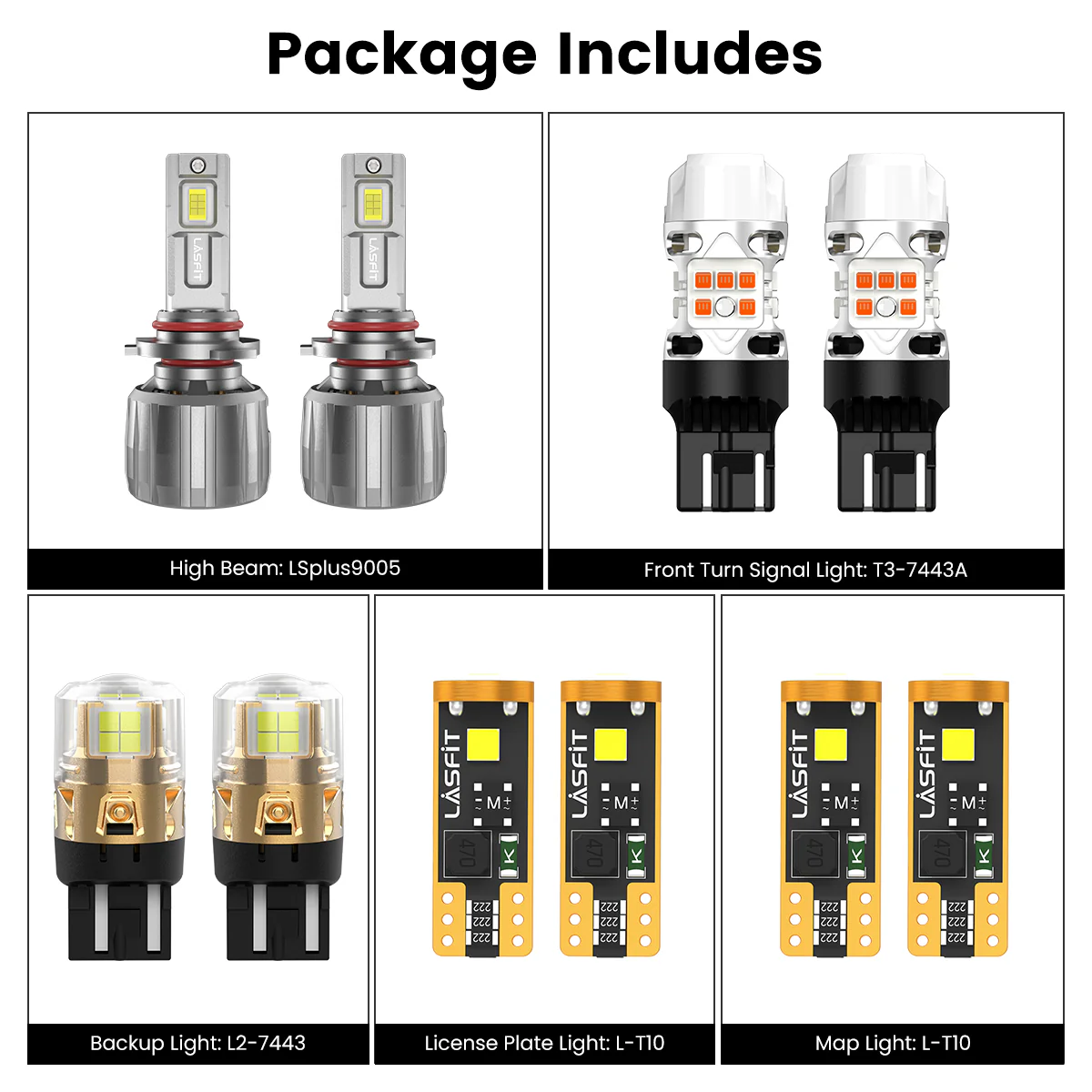 Fit for 2017-2026 Honda Ridgeline The Brightest LED Bulbs Upgrade | Tested and Verified - Image 21