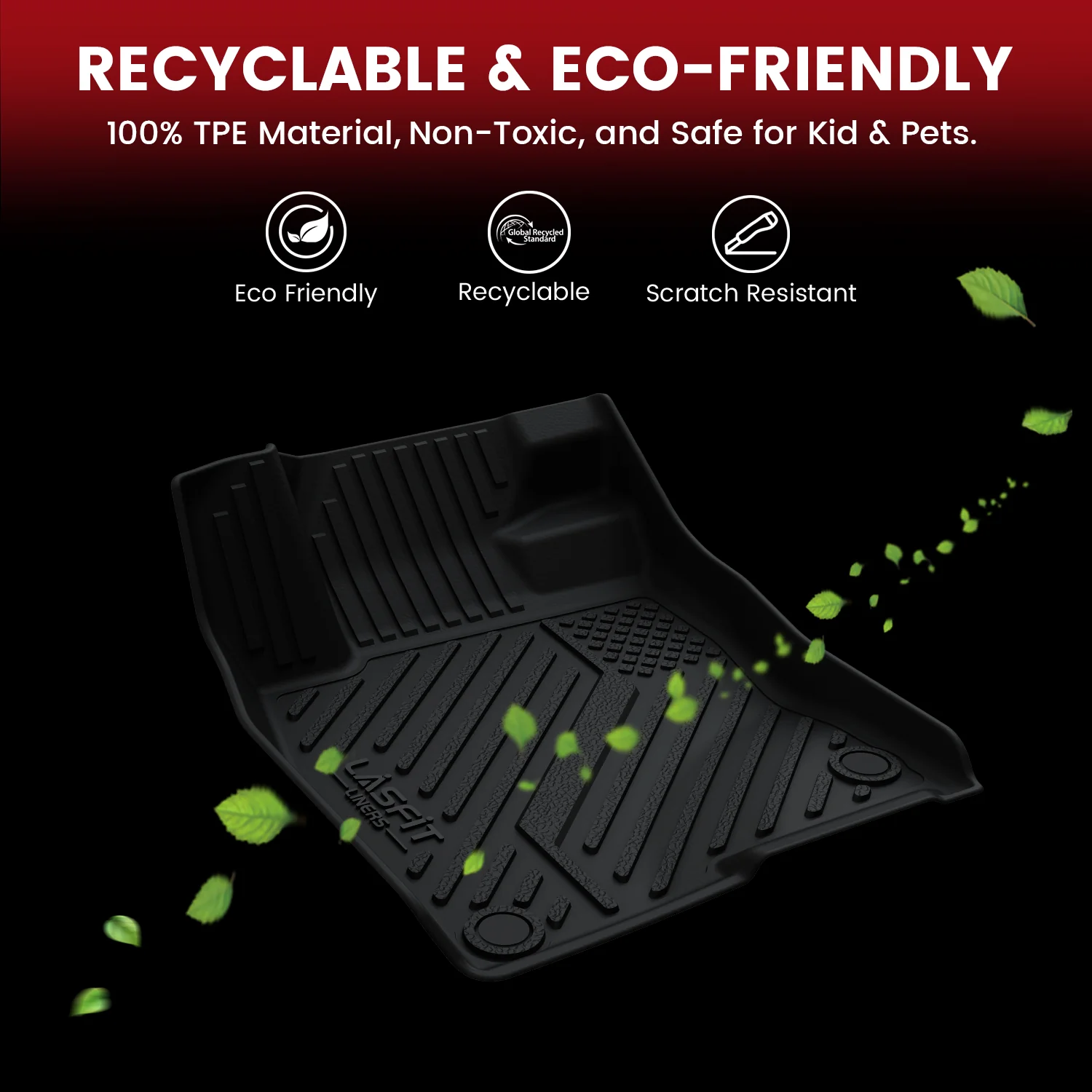 Fit for 2016-2018 Ford Focus RS All-weather Floor Mats or Cargo Mat - Image 4