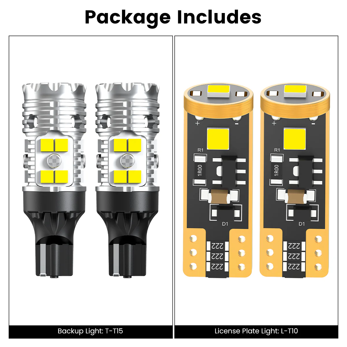 Fit for 2022-2024 Chevrolet Equinox 7443 921 168 LED Exterior Lights - Image 4