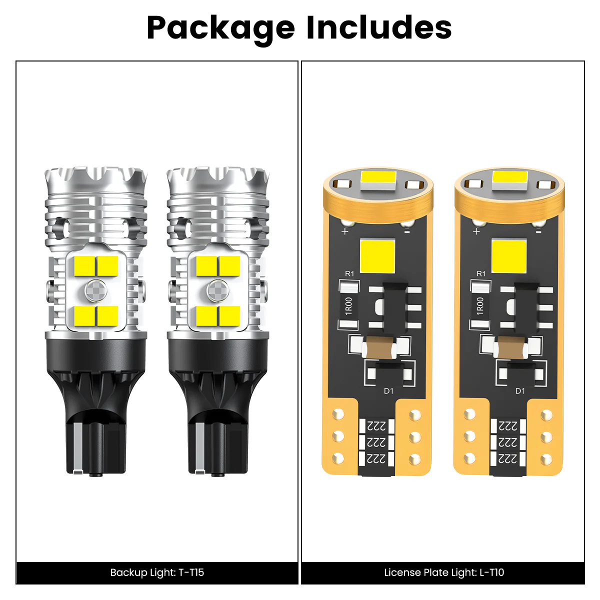 Custom Engineered for 2022 Chevrolet Silverado 1500 LTD LED Bulbs Upgrade - Image 34