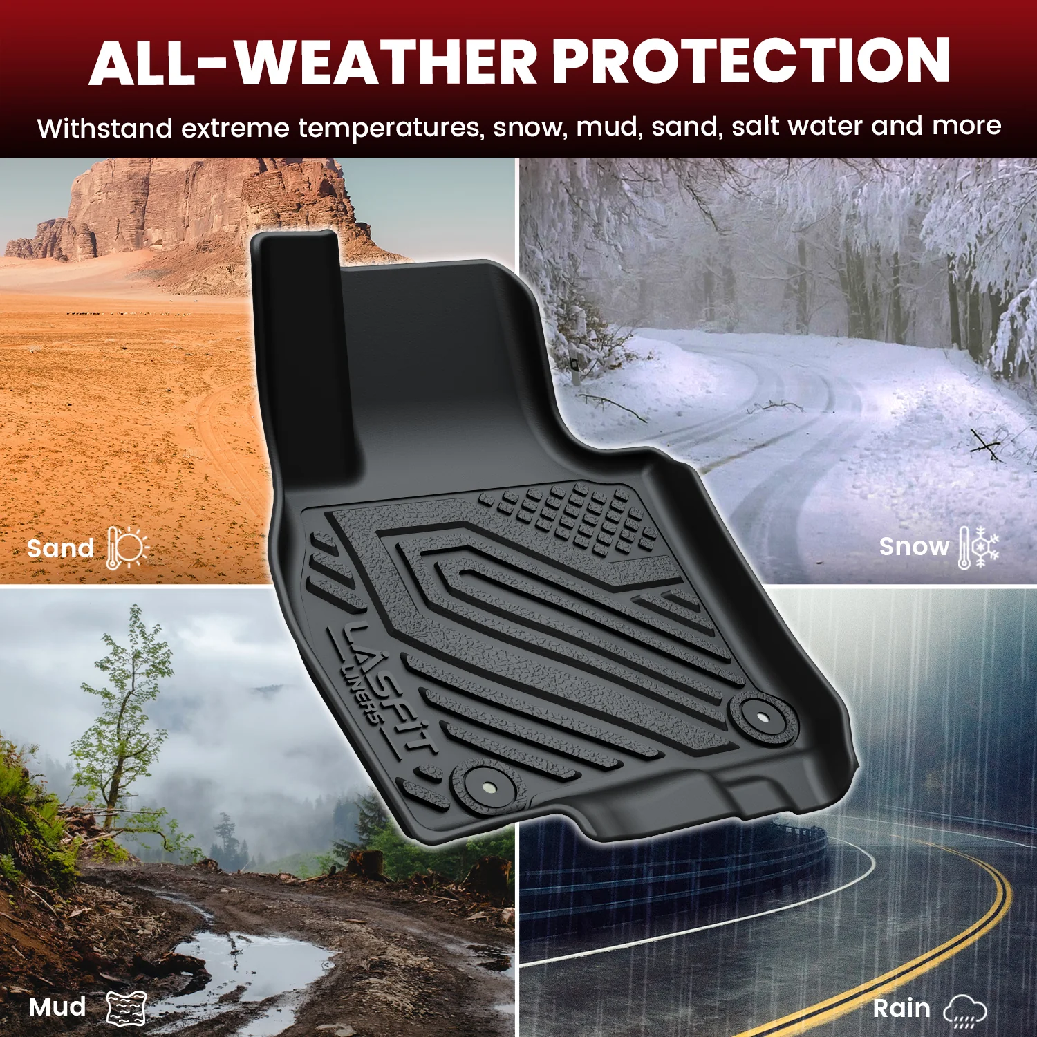 Fit for 2024-2026 Mazda CX-90 (Include CX-90 PHEV) Floor Mats or Cargo & Seatback Mat - Image 6